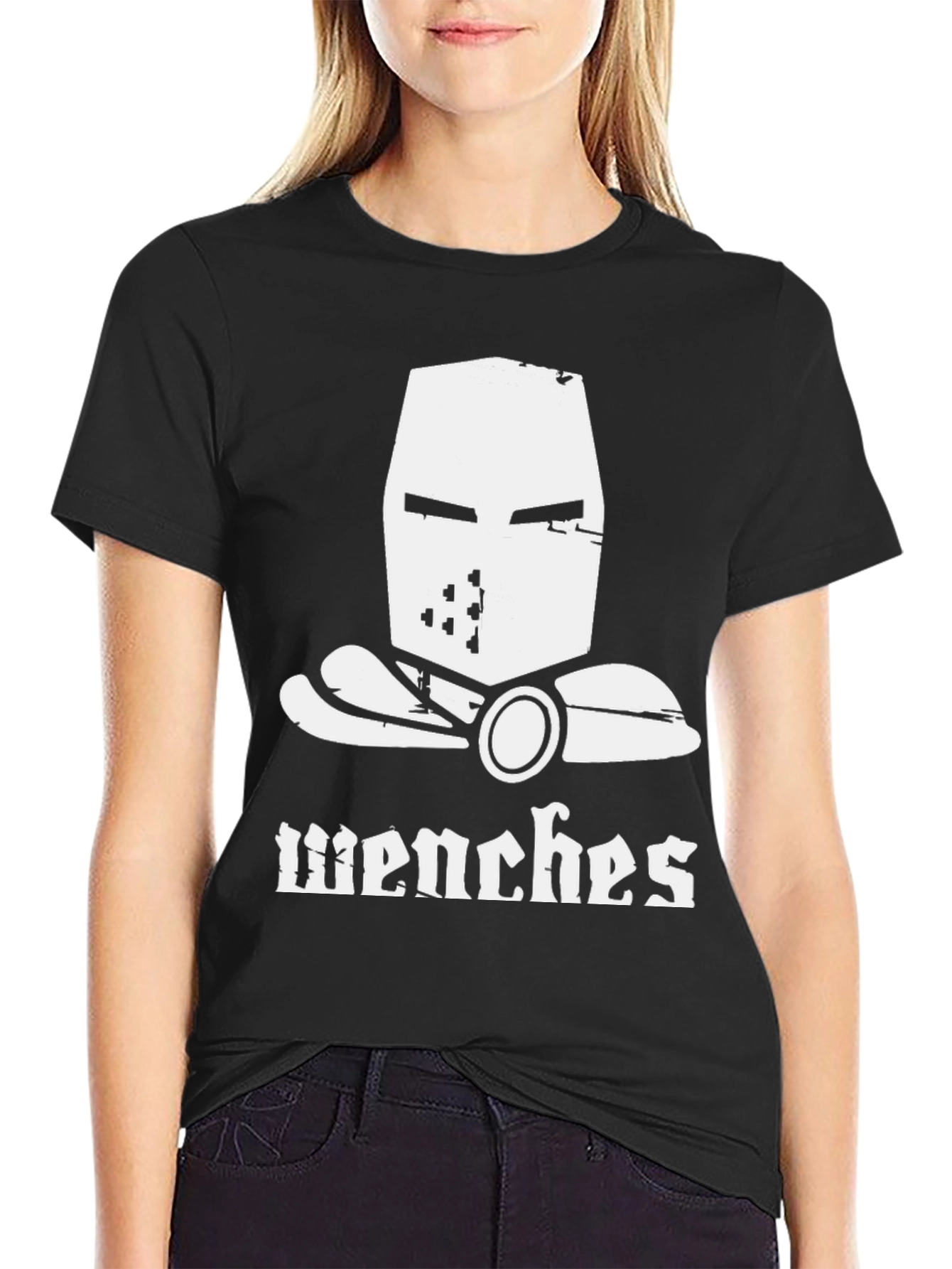 Wenches T-Shirt - Medieval Knight Graphic Tee