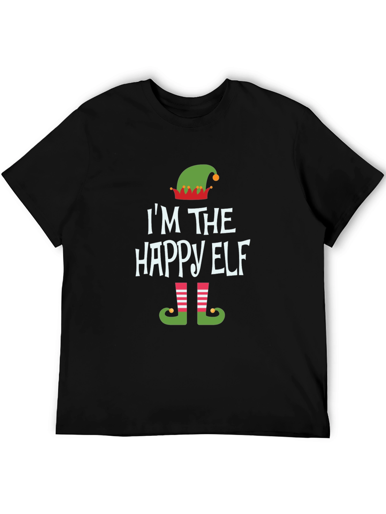 Im The Happy Elf T-Shirt Christmas Holiday Tee