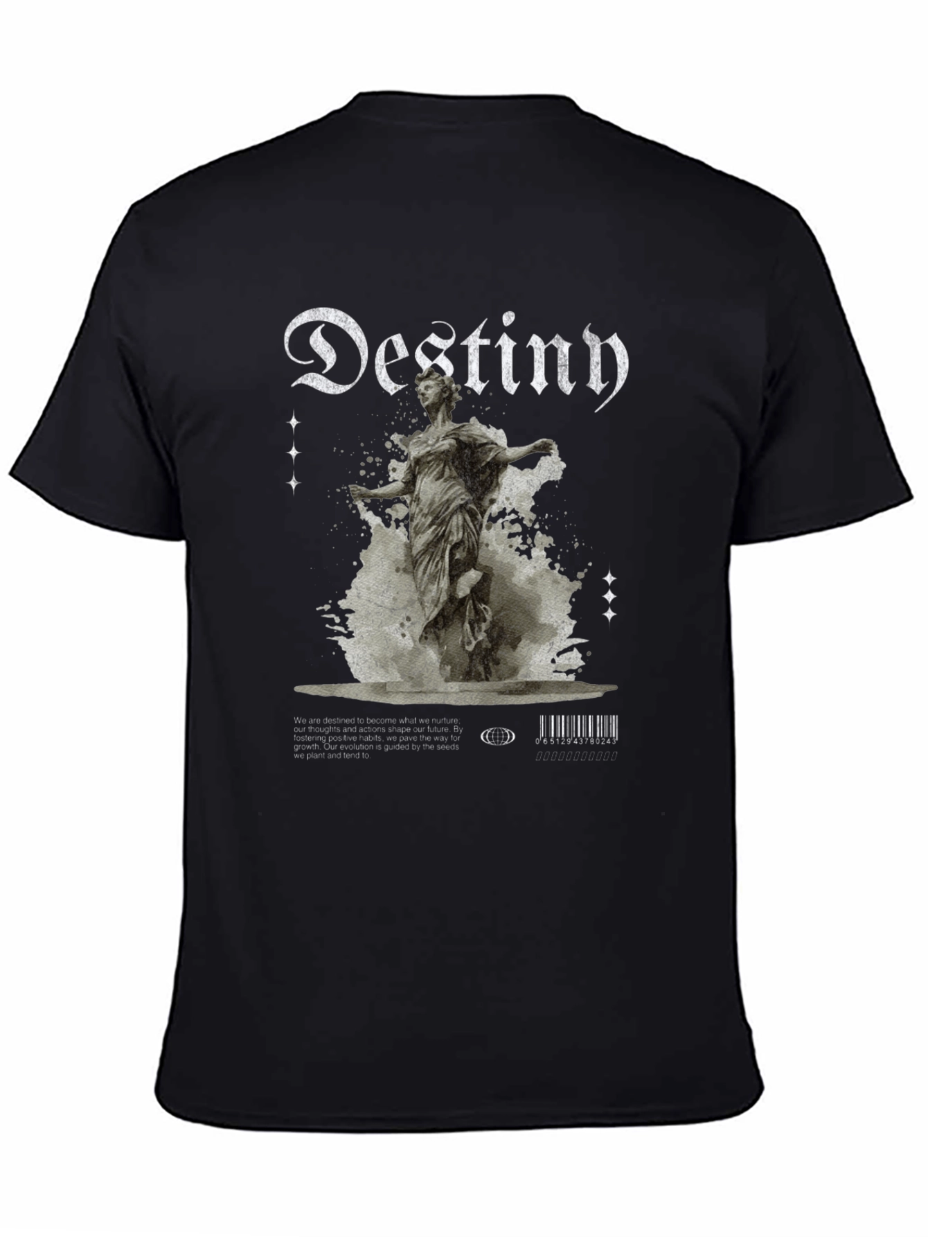Destiny Graphic Tee - Unisex Black T-Shirt