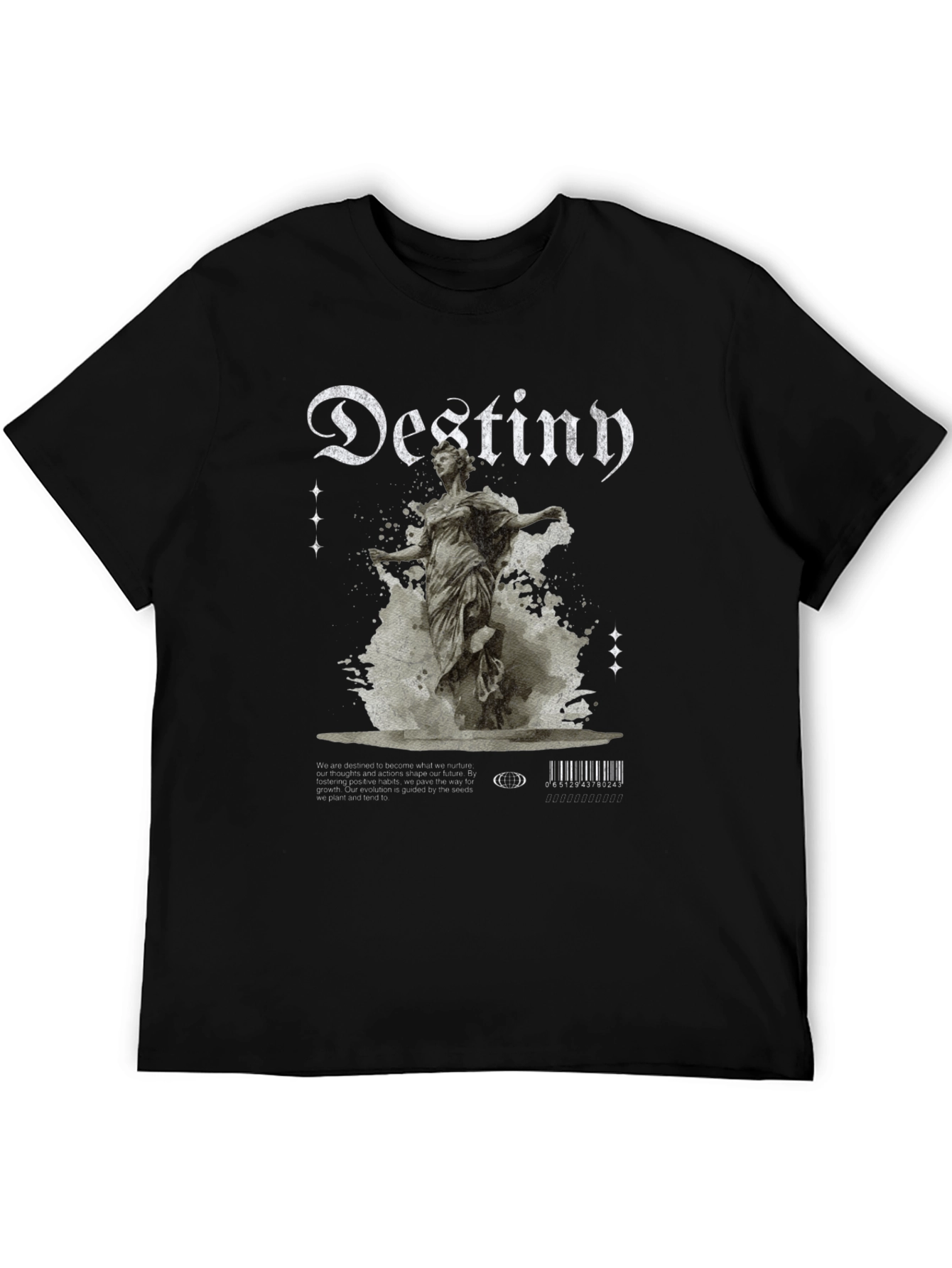 Destiny Graphic Tee - Unisex Black T-Shirt