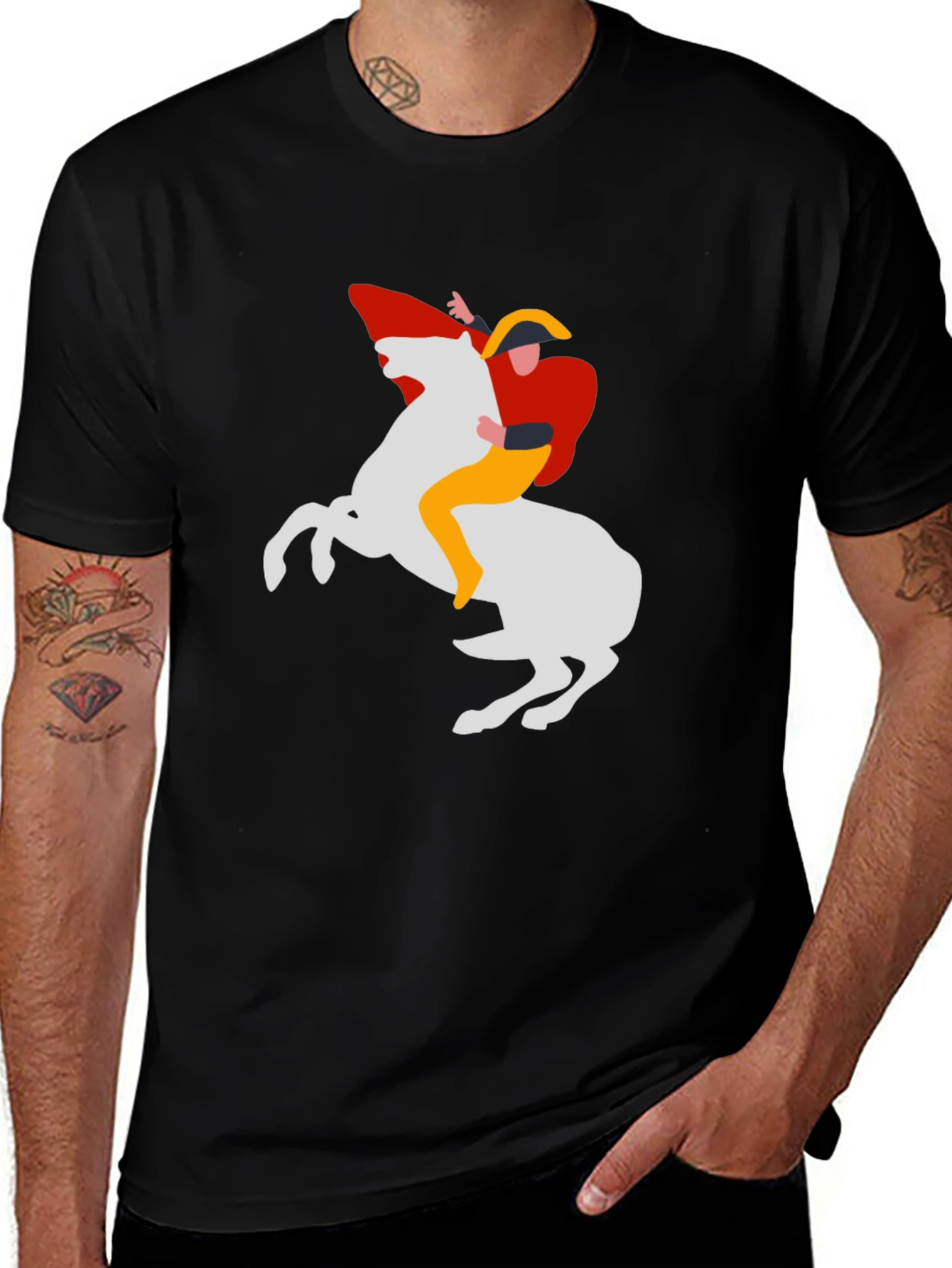 Napoleon Graphic Tee - Bold Black Shirt