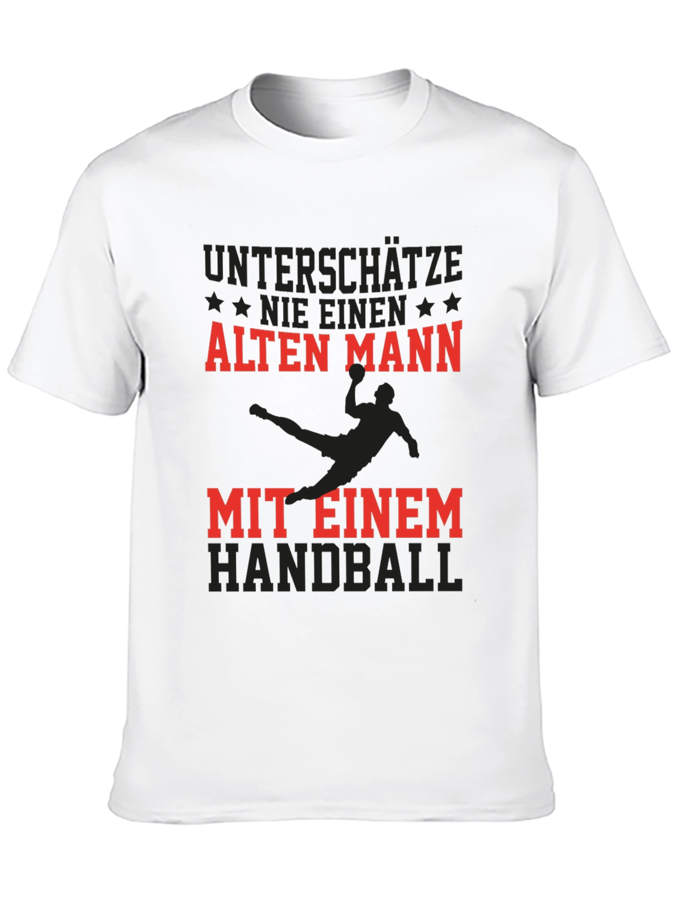 Handball Old Man Graphic Tee