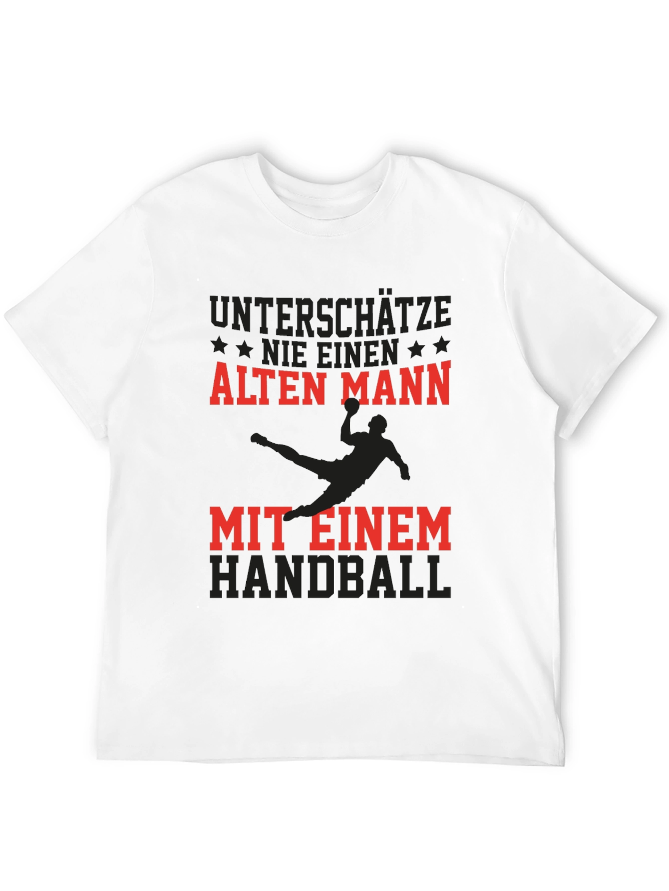 Handball Old Man Graphic Tee