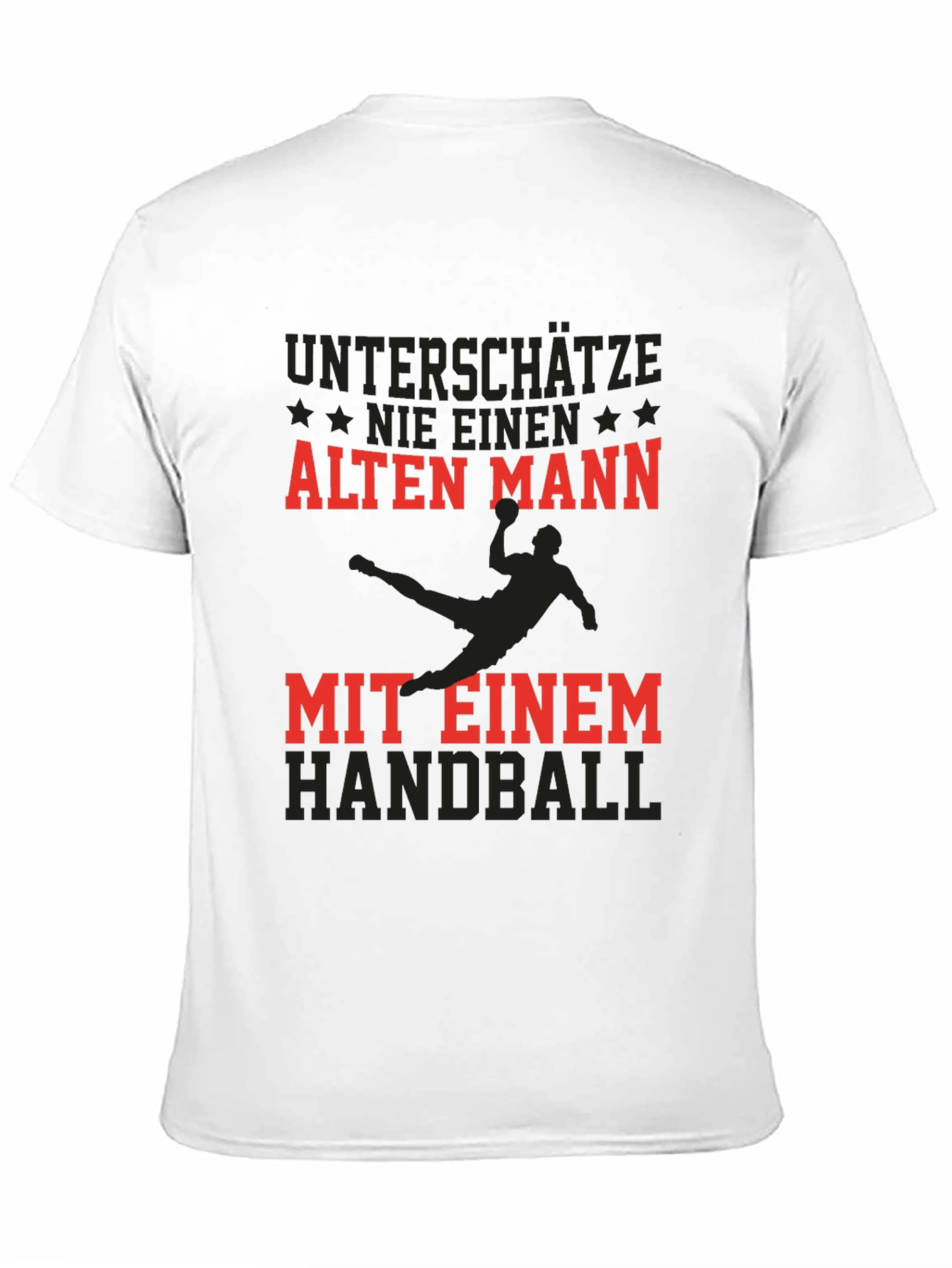 Handball Old Man Graphic Tee