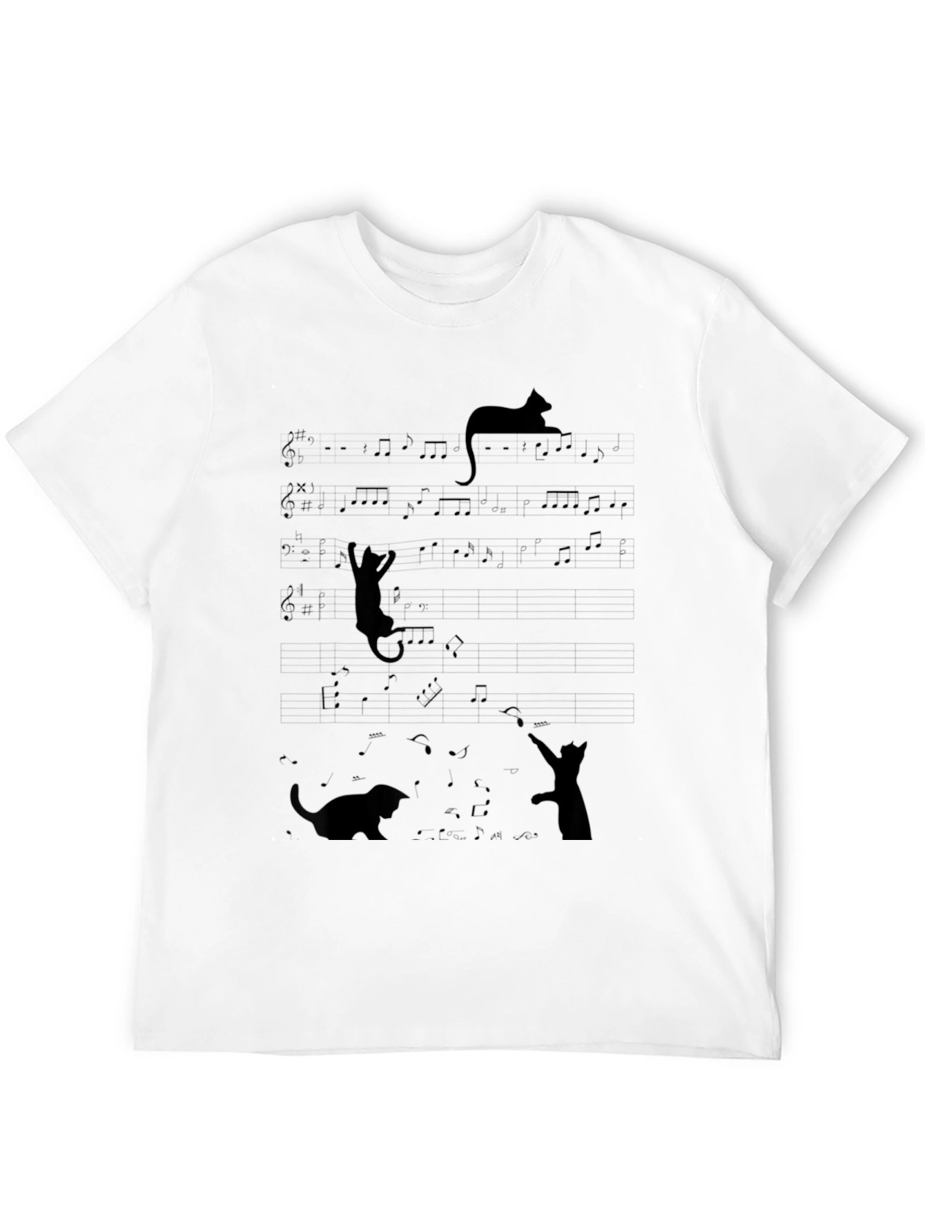 Cats & Music T-Shirt