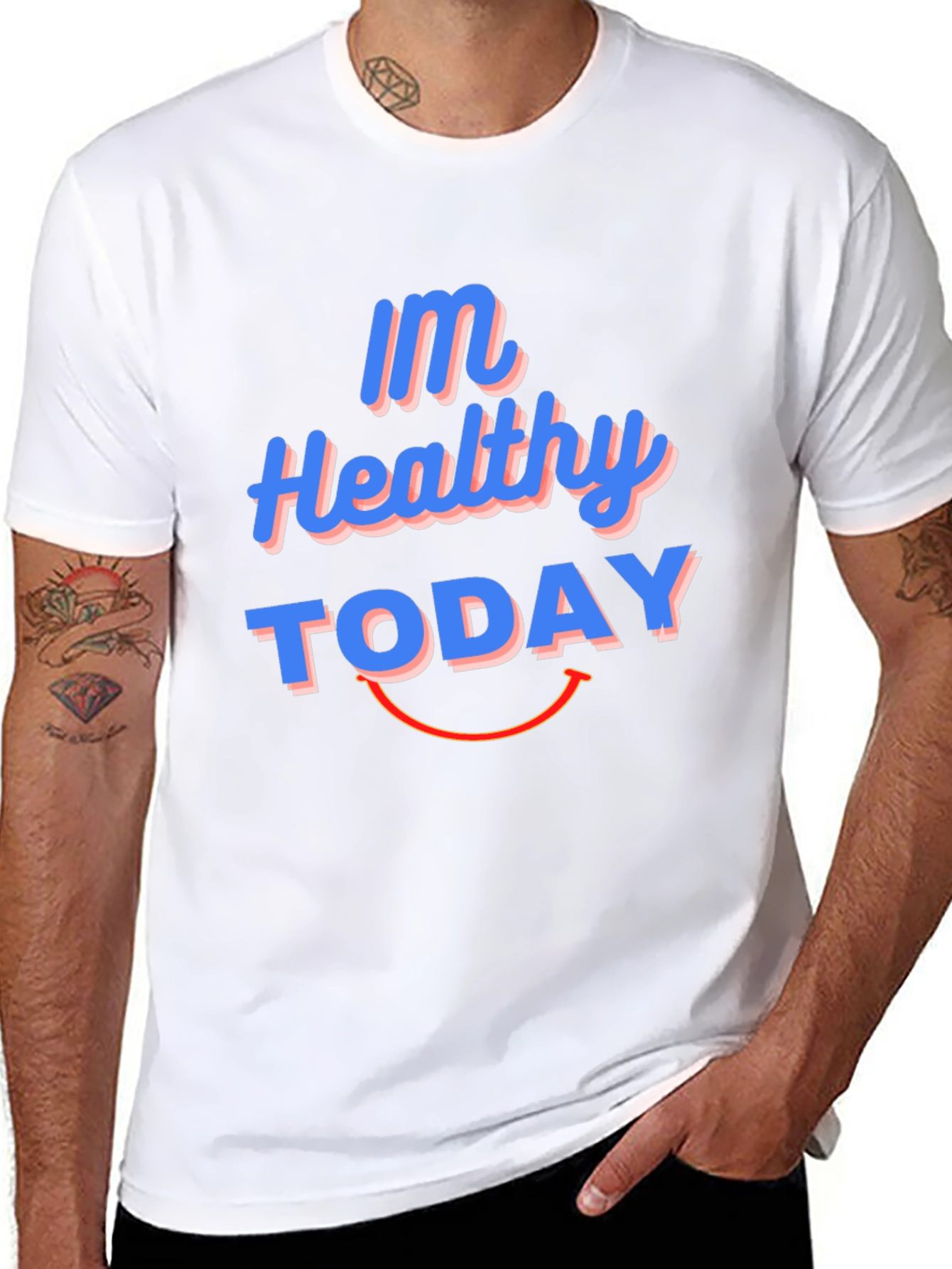 Healthy Today Graphic Tee - Comfort Fit