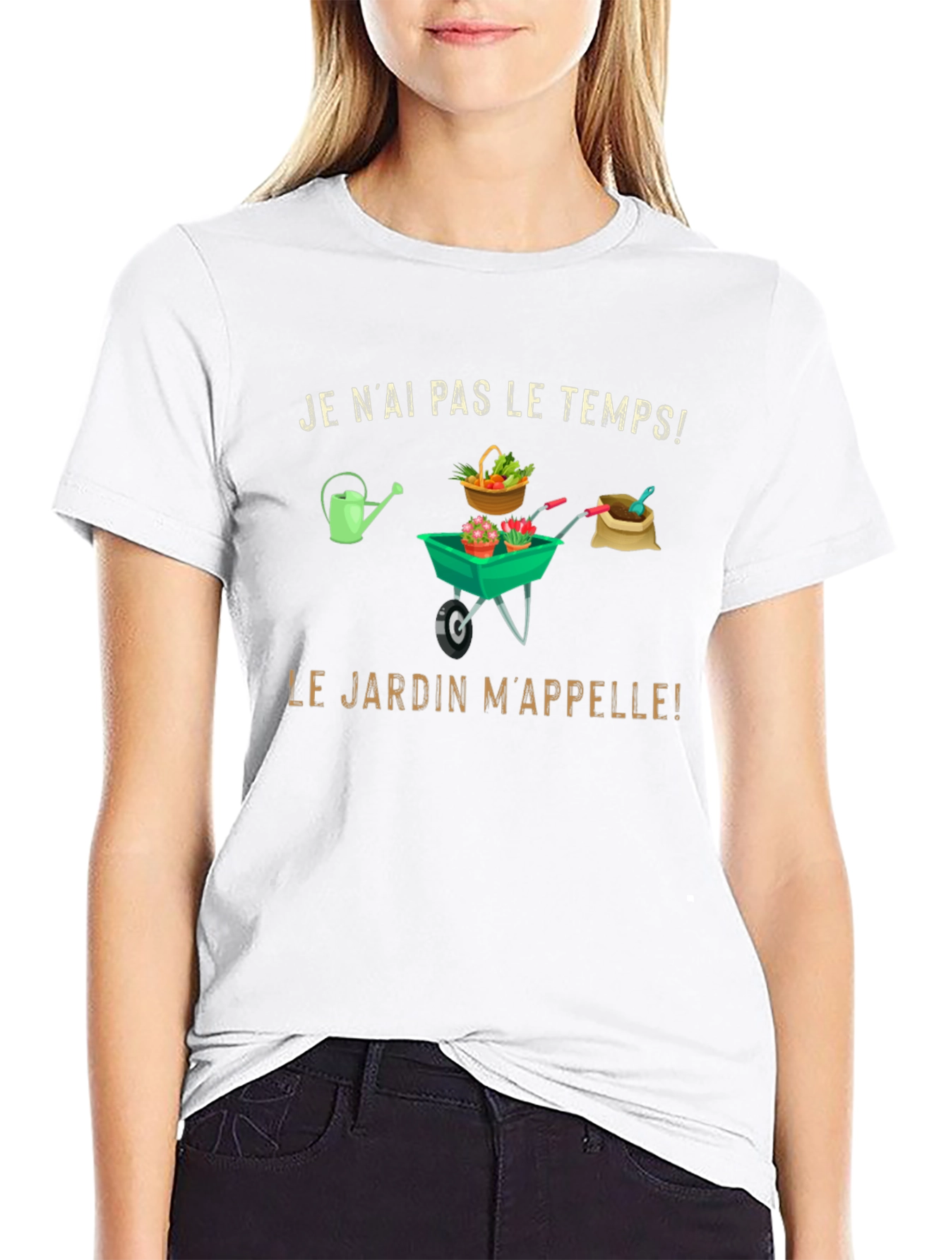 Gardening T-Shirt - Le Jardin MAppelle!