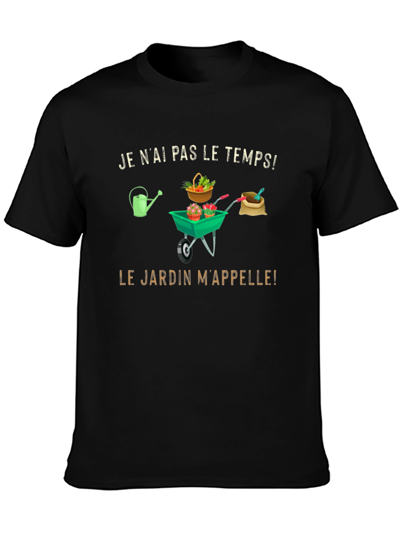 Gardening T-Shirt - Le Jardin MAppelle!