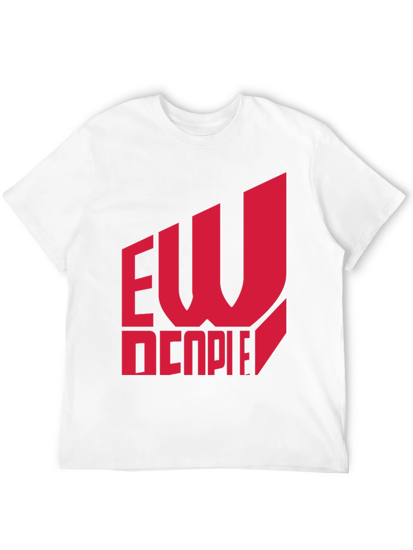 EW Decpie Black Graphic T-Shirt