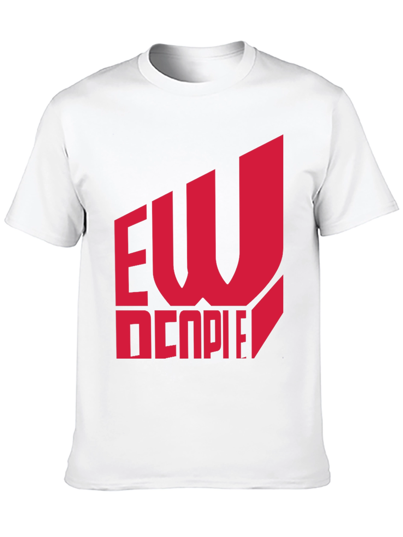 EW Decpie Black Graphic T-Shirt