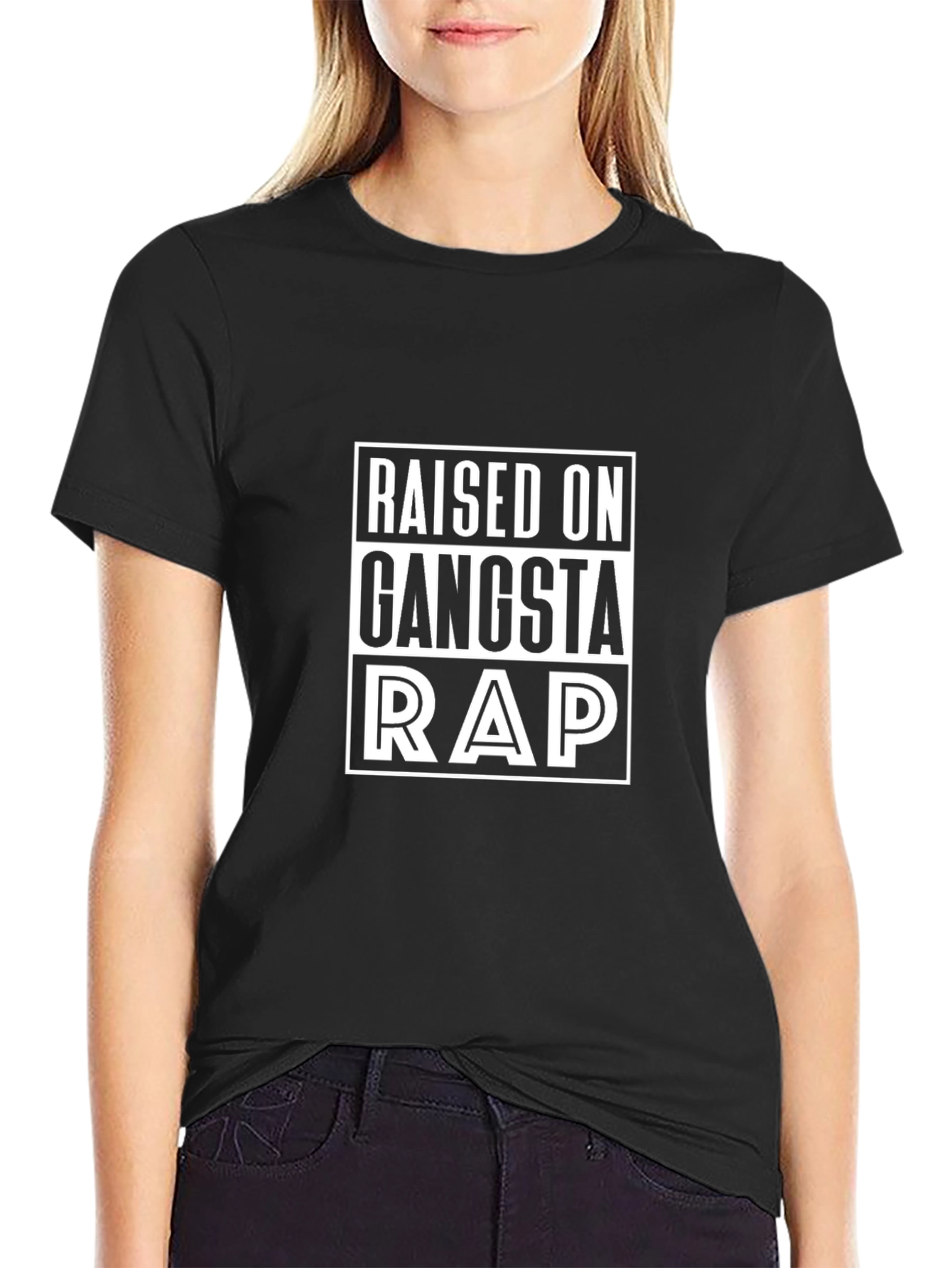 Raised on Gangsta Rap T-Shirt