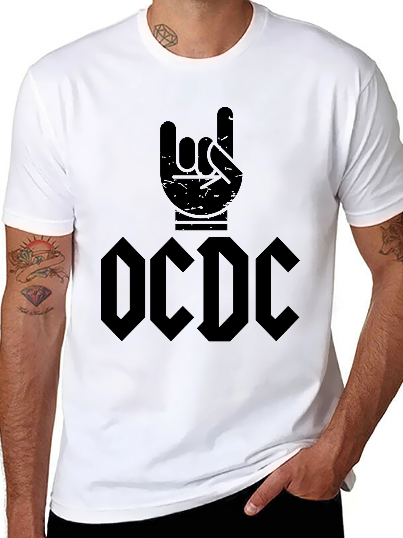 Rock On! OCDC Black Graphic T-Shirt