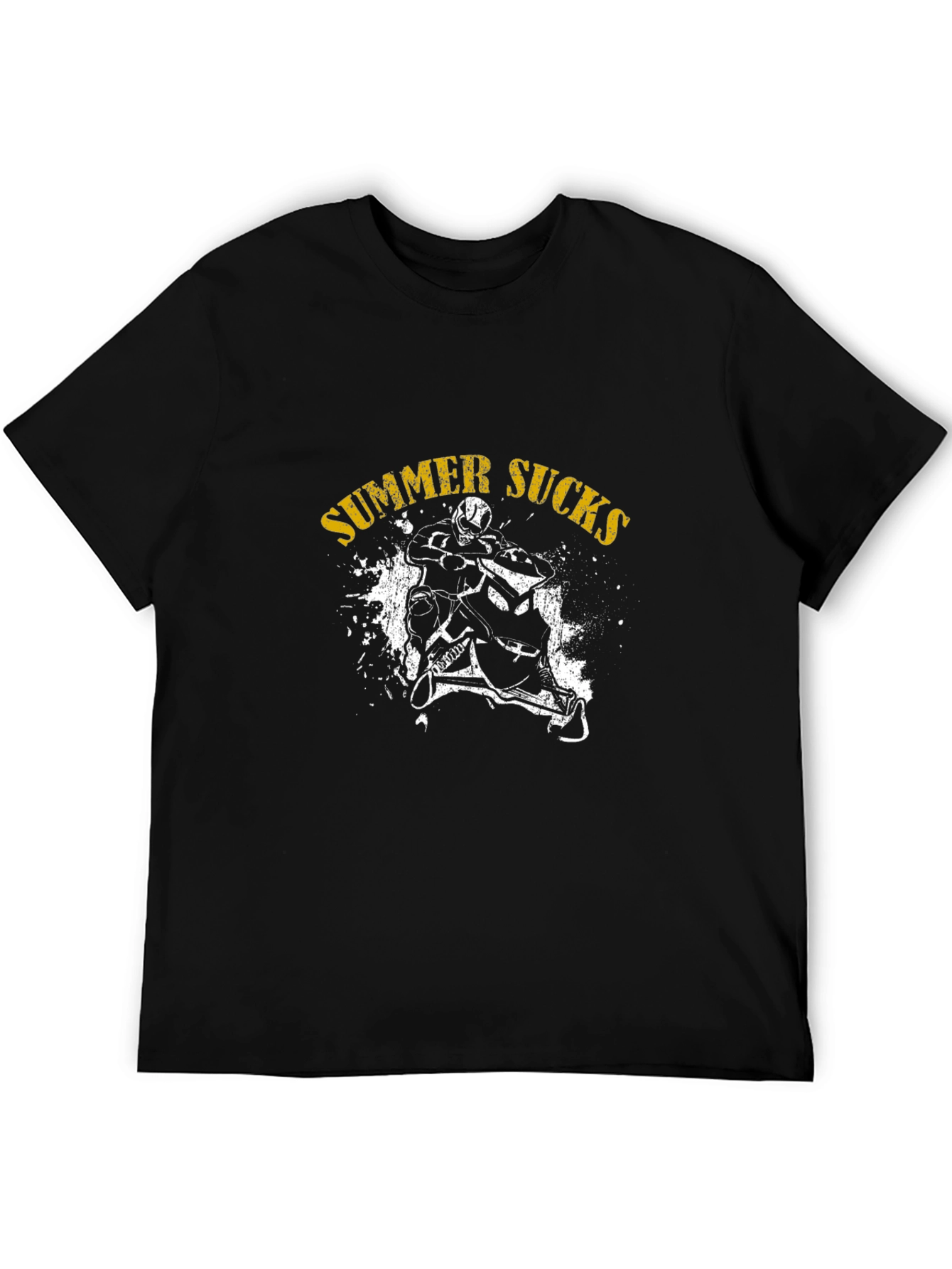 Summer Sucks Snowmobile T-Shirt