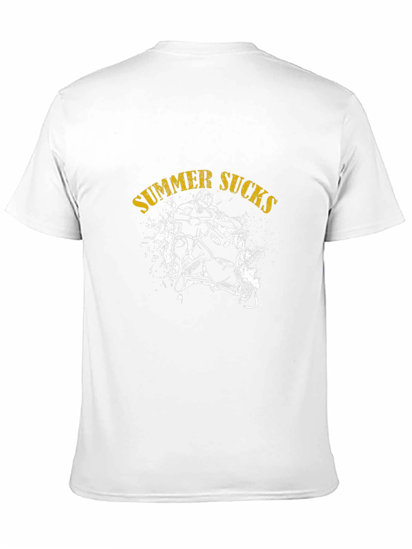 Summer Sucks Snowmobile T-Shirt