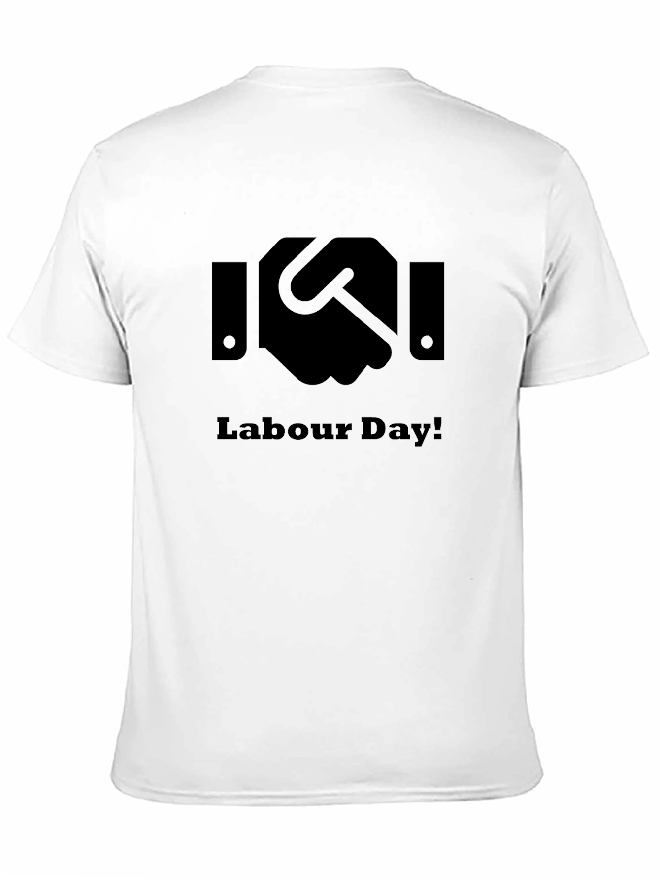Labour Day Handshake Graphic T-Shirt