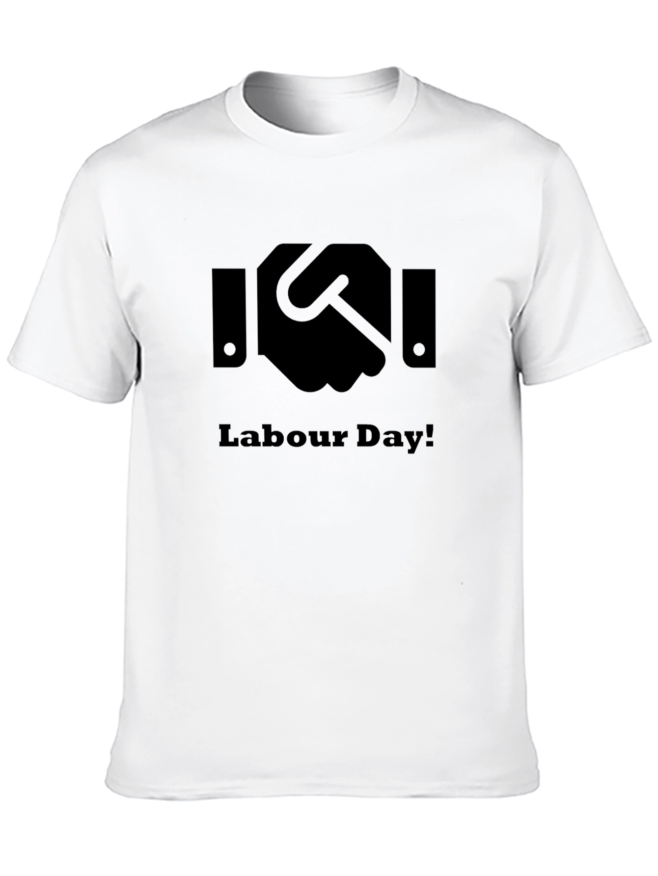 Labour Day Handshake Graphic T-Shirt