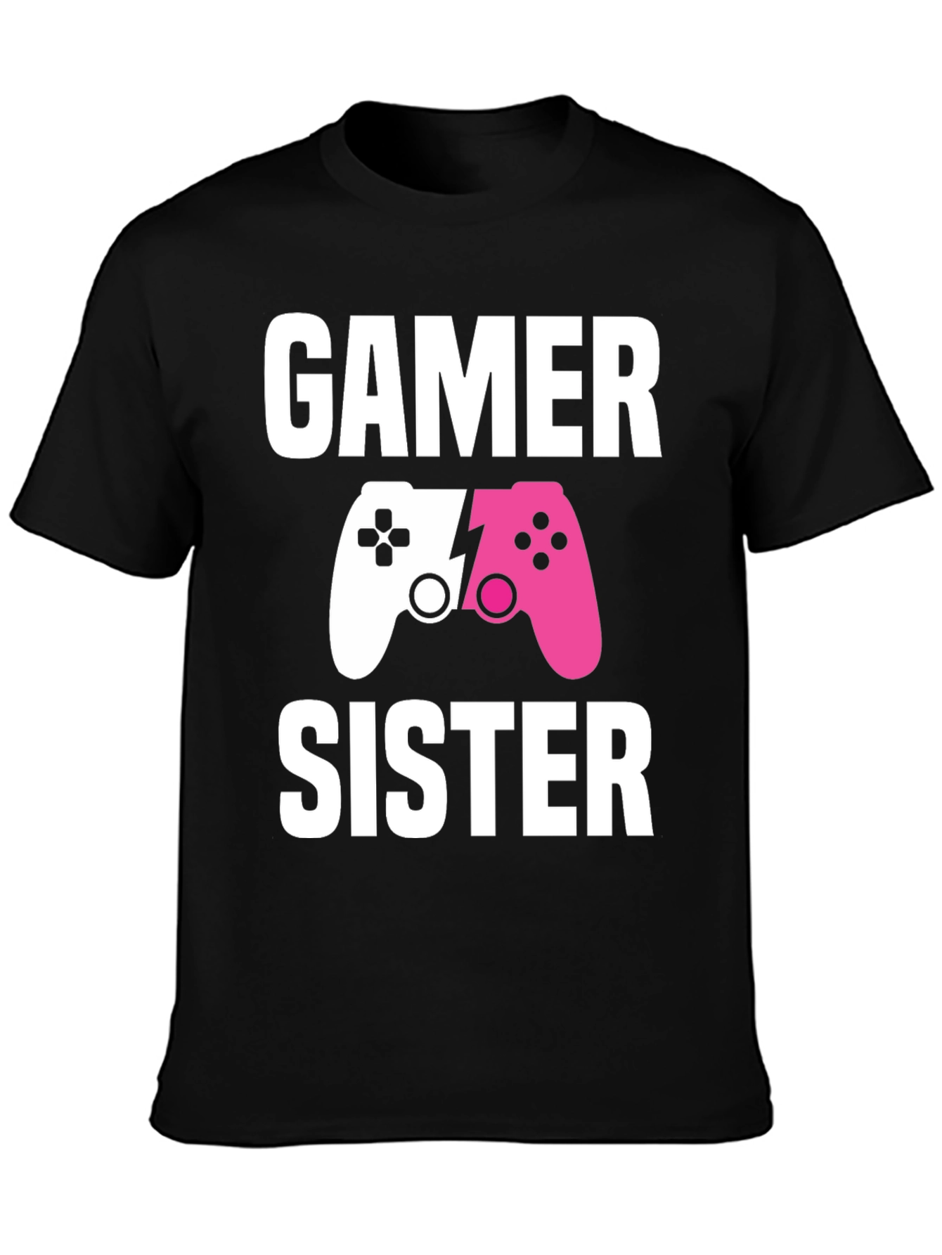 Gamer Sister T-Shirt | Matching Game Controller Tee