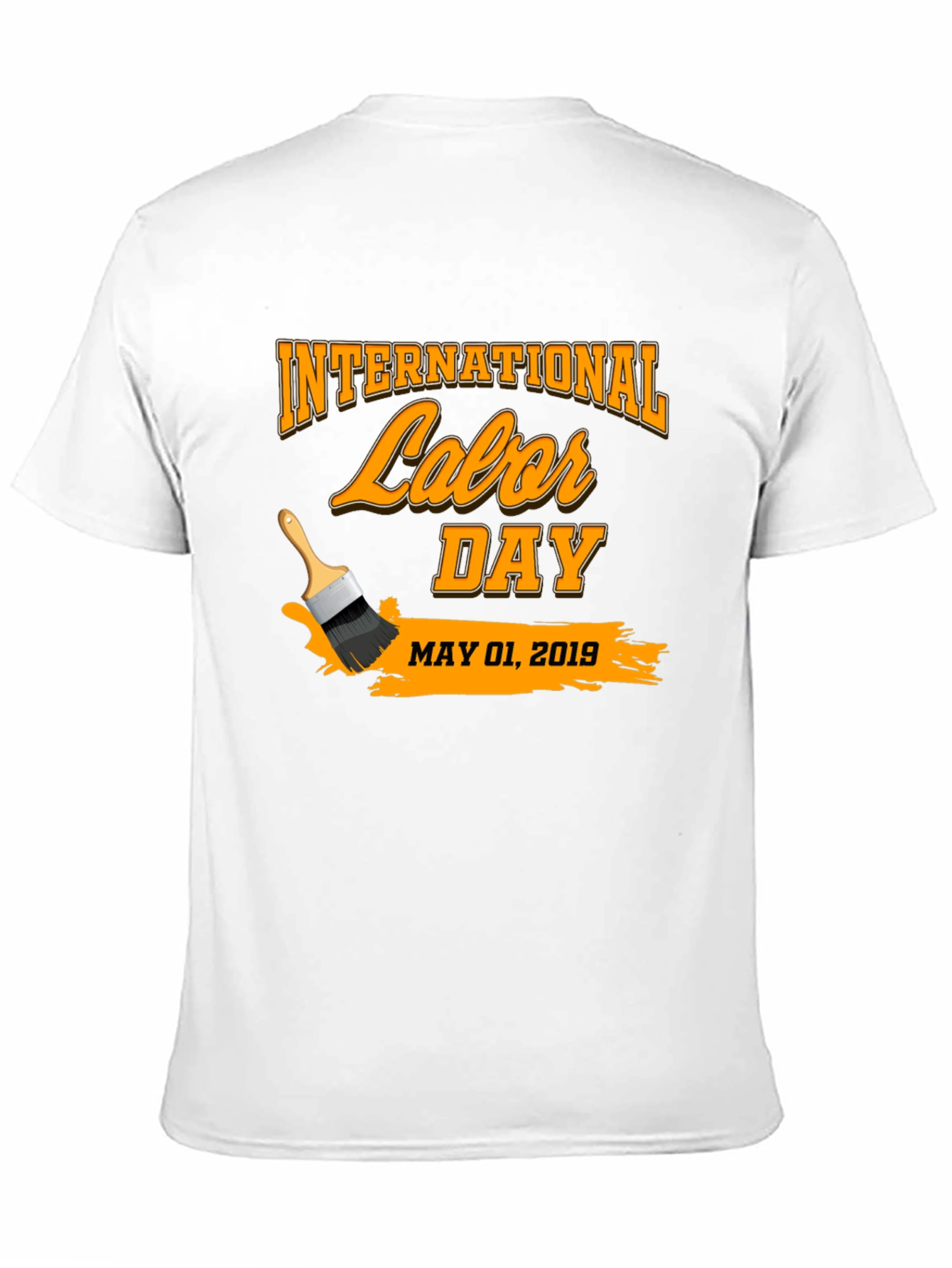 International Labor Day Black T-Shirt