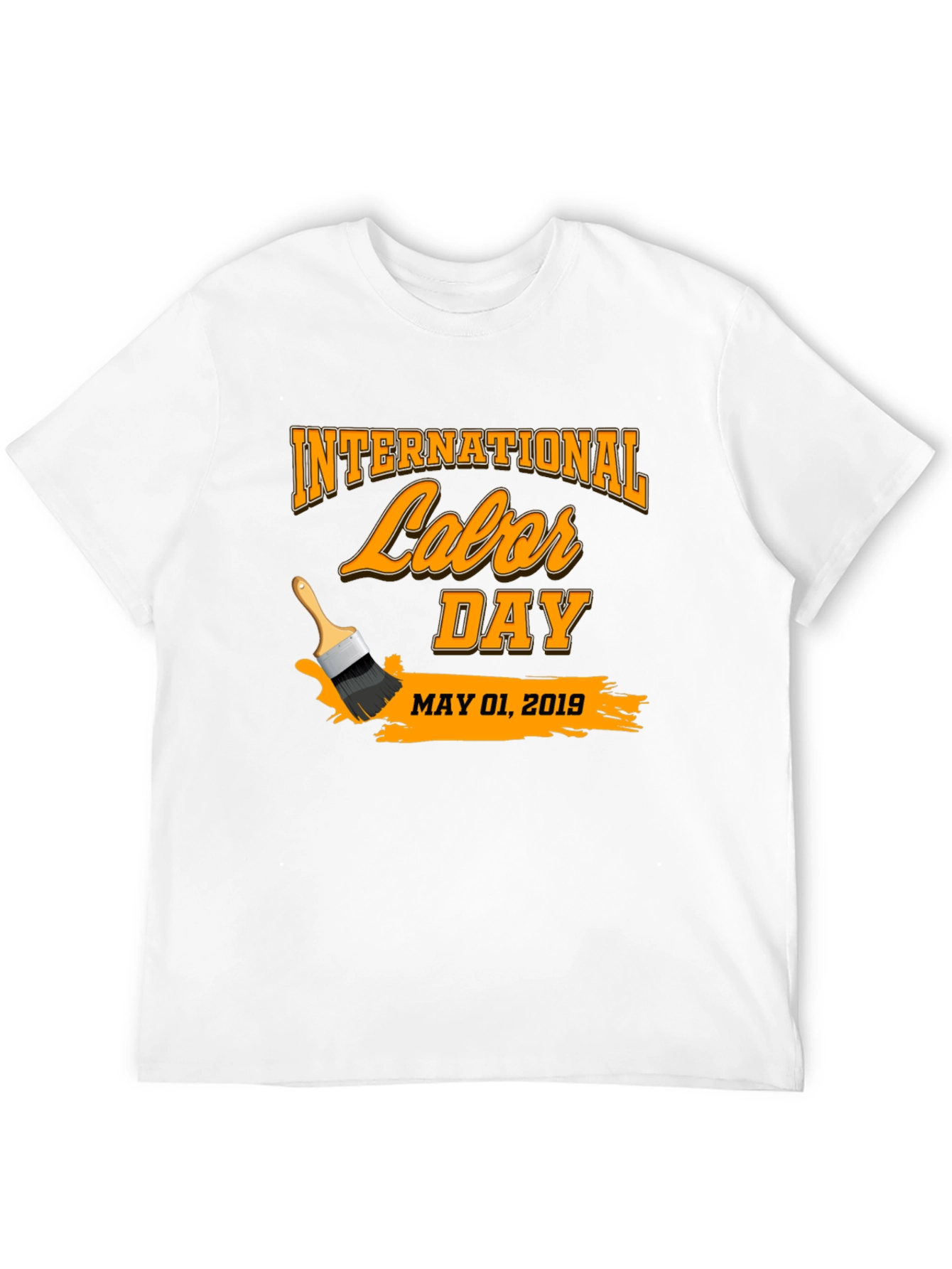 International Labor Day Black T-Shirt
