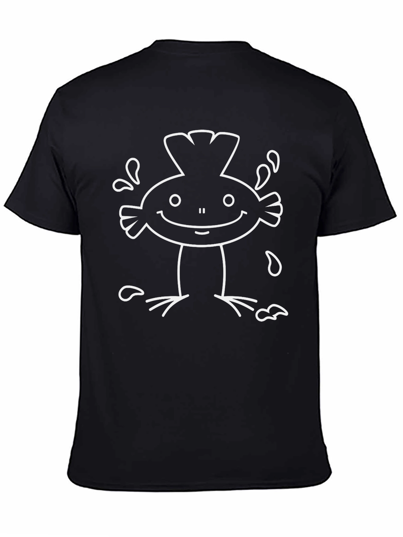 Funny Cartoon Character Graphic Tee