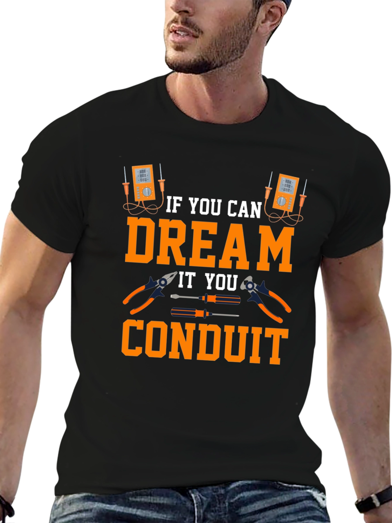 Electrician Dream Conduit T-Shirt