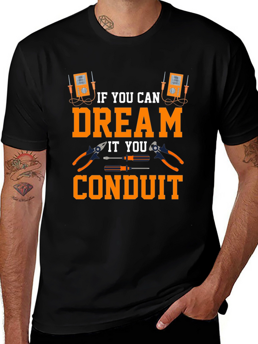 Electrician Dream Conduit T-Shirt