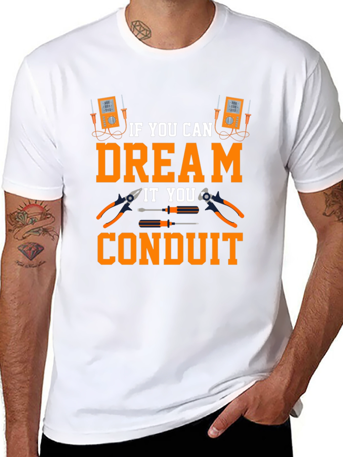 Electrician Dream Conduit T-Shirt