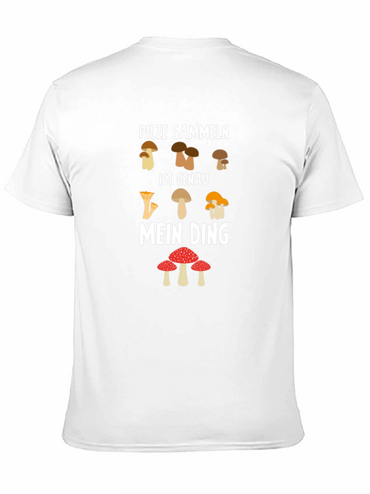 Pilze Sammeln Mein Ding Mushroom Graphic T-Shirt