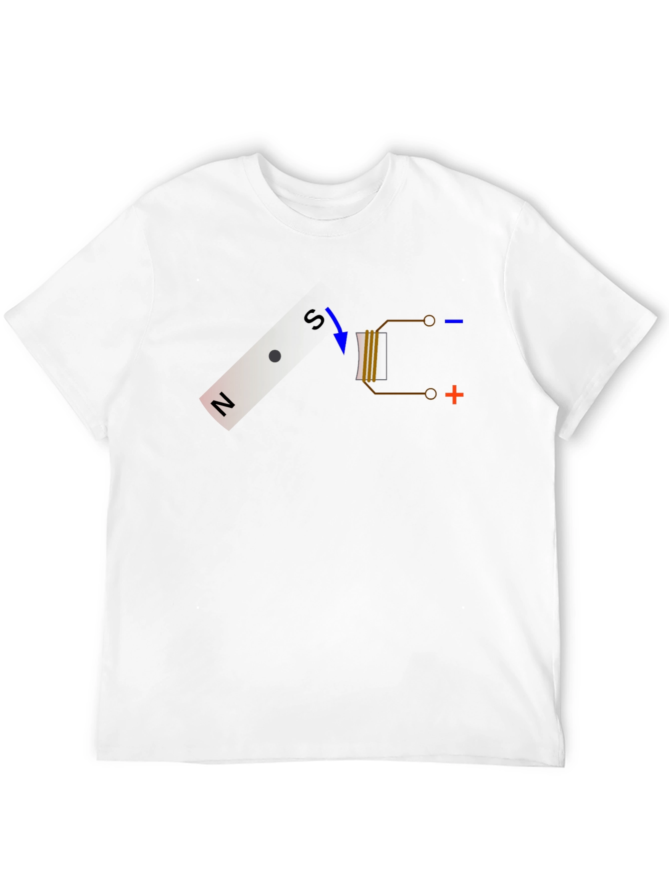 Physics Electromagnet T-Shirt - Science Apparel