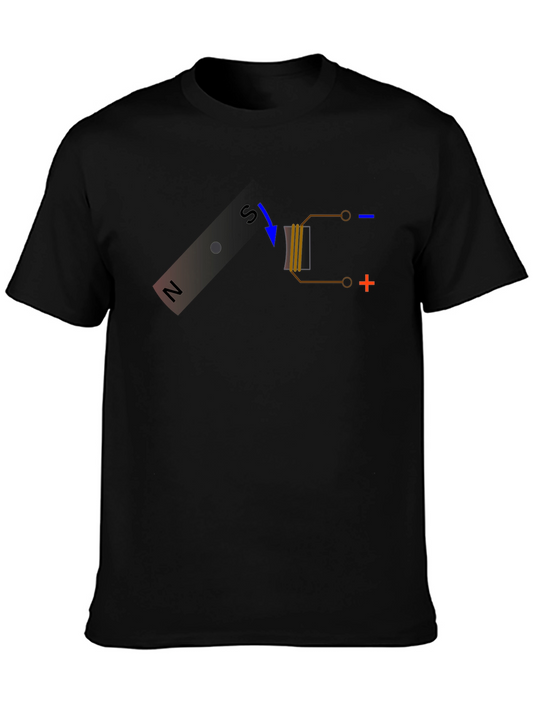 Physics Electromagnet T-Shirt - Science Apparel