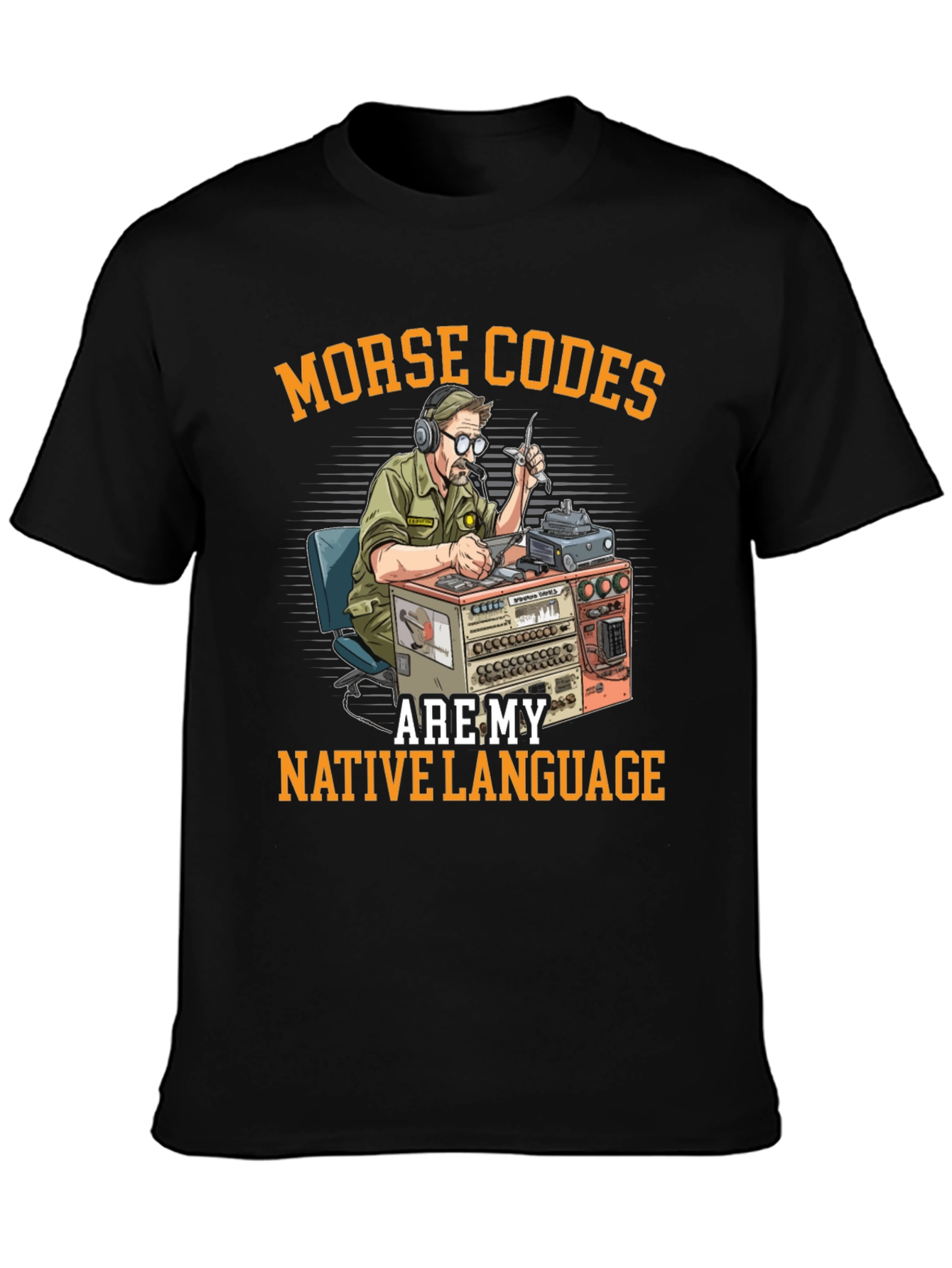 Morse Code Native Language T-Shirt