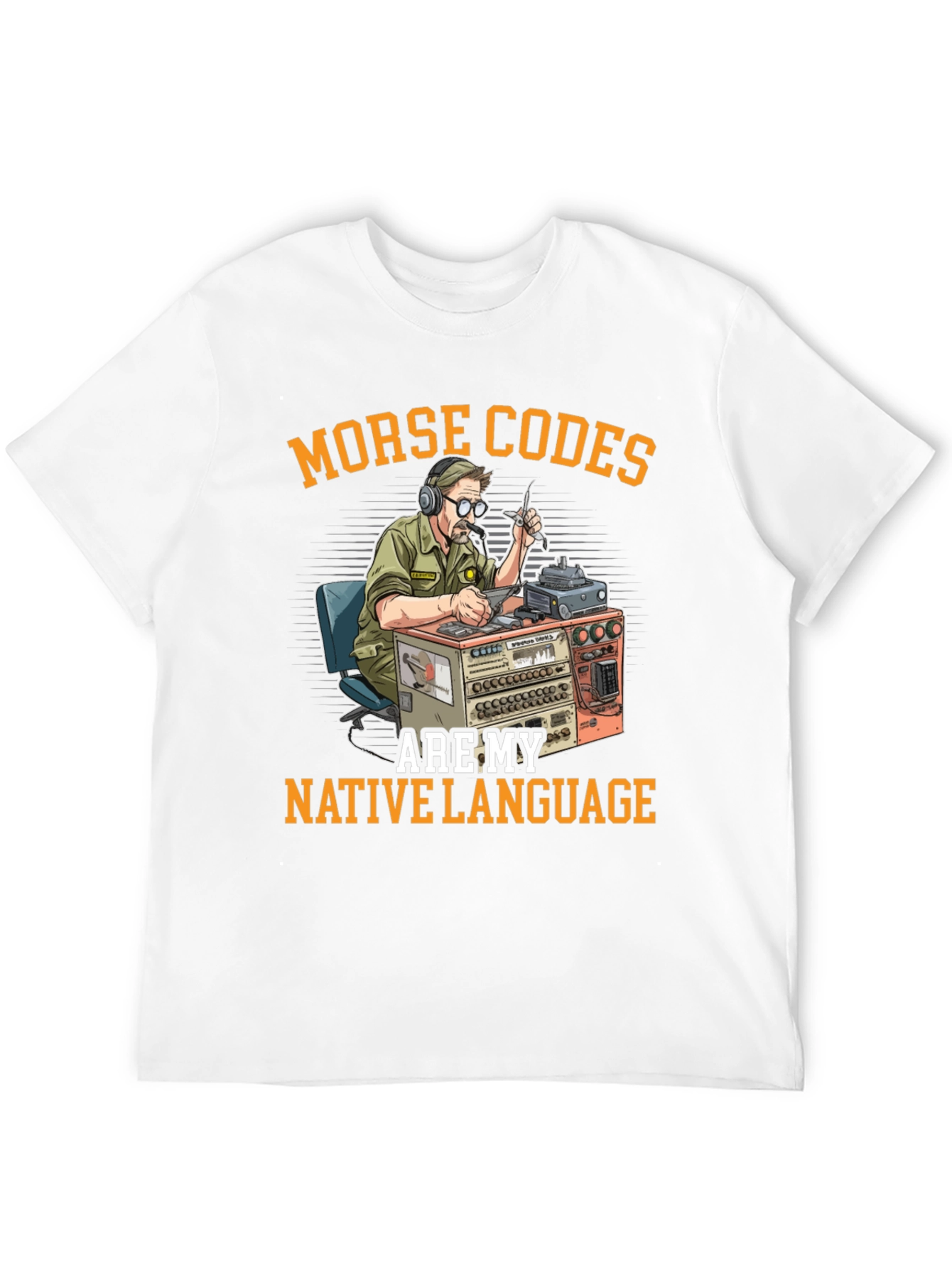 Morse Code Native Language T-Shirt
