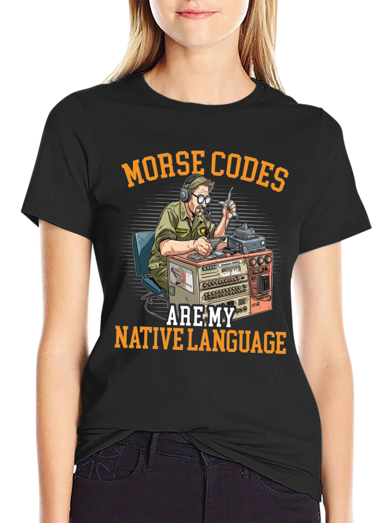 Morse Code Native Language T-Shirt