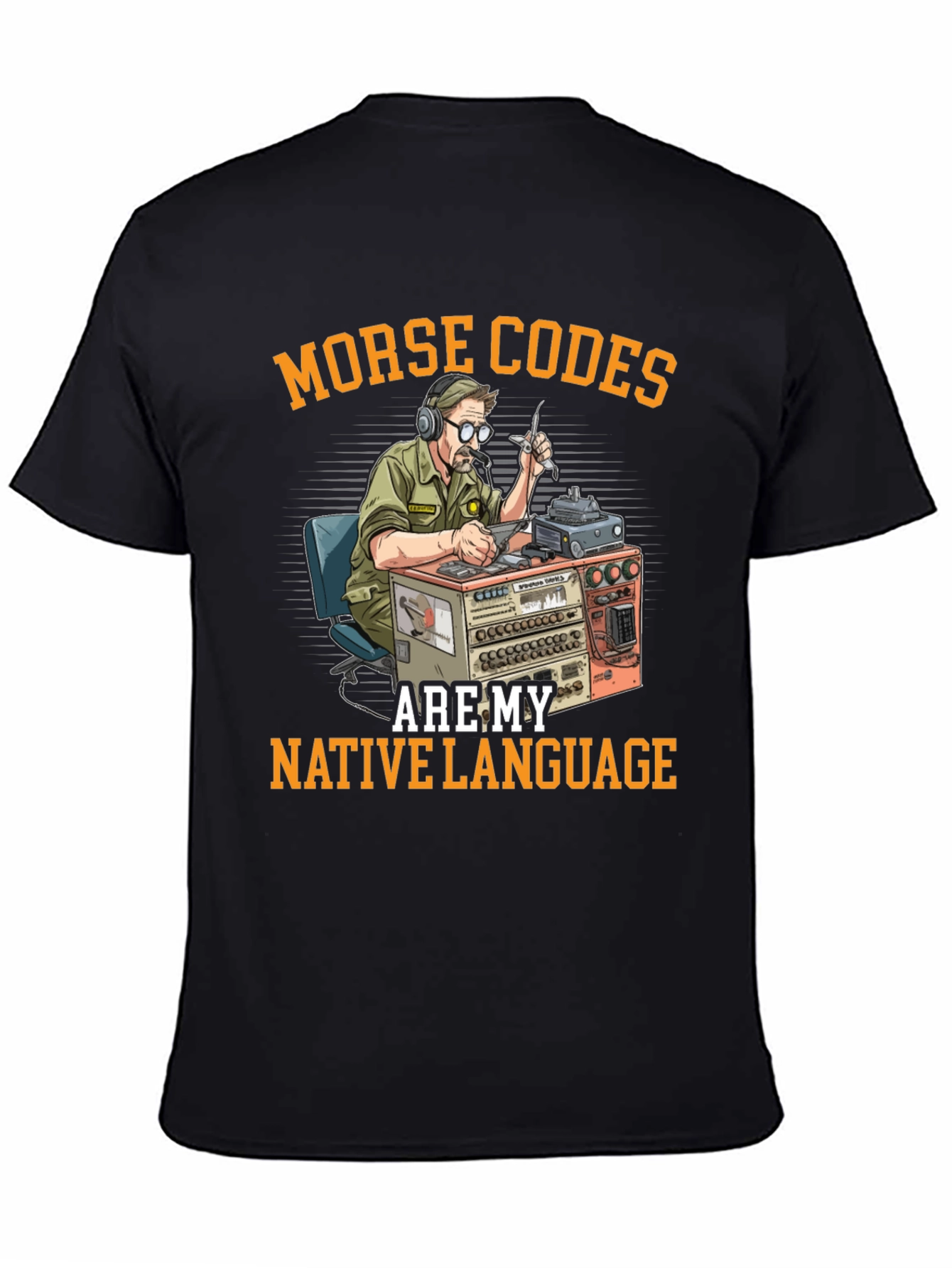 Morse Code Native Language T-Shirt