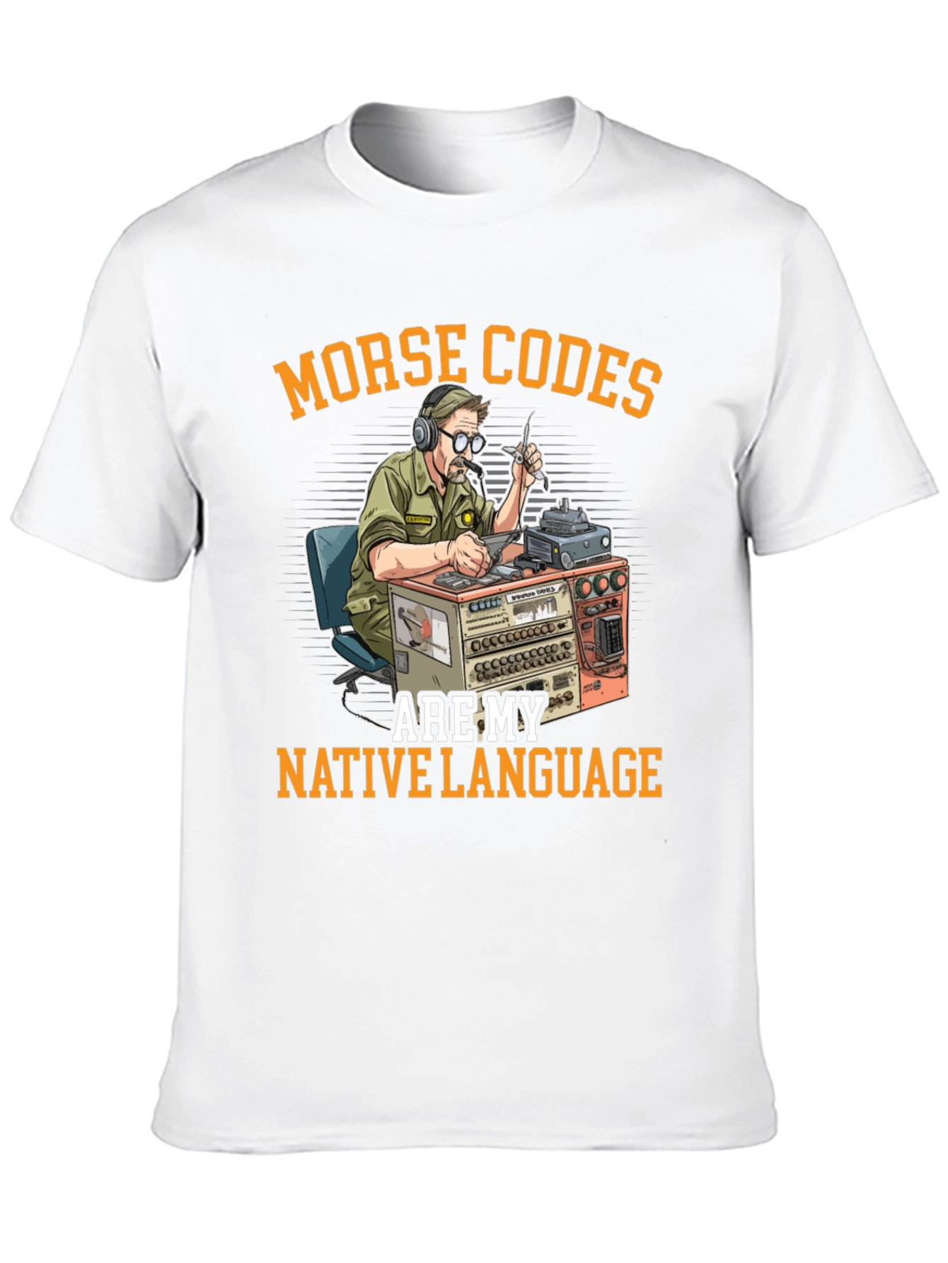 Morse Code Native Language T-Shirt