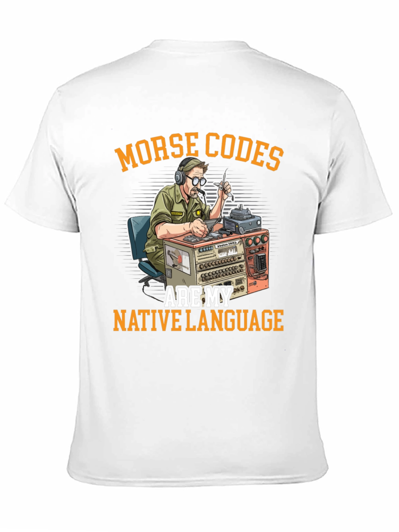 Morse Code Native Language T-Shirt