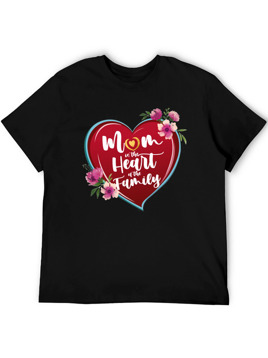 Mom Heart of the Family Graphic Tee