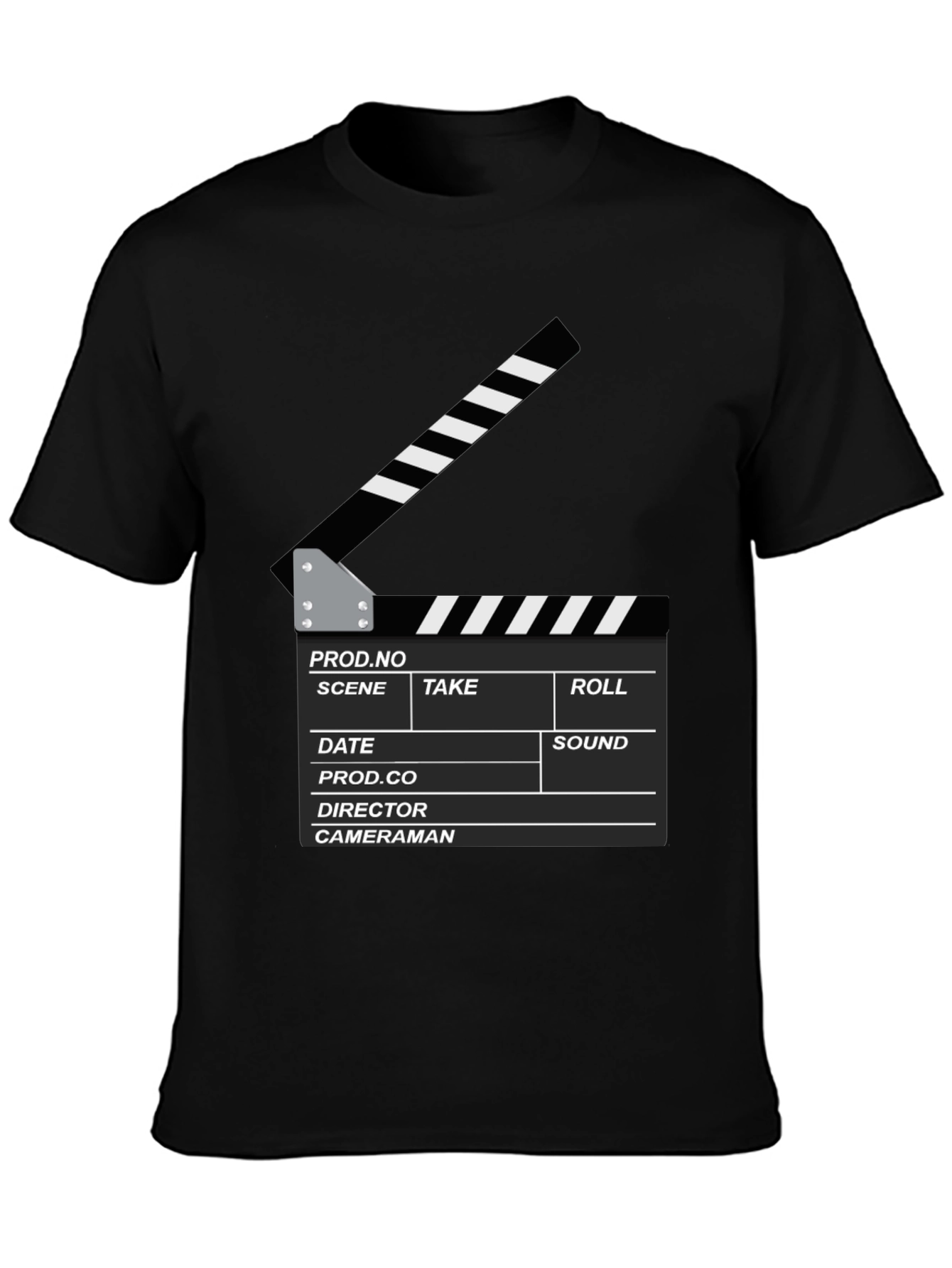 Film Slate Graphic T-Shirt - Movie Lover Tee