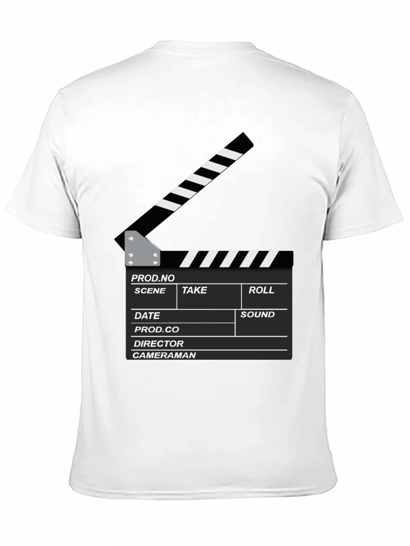 Film Slate Graphic T-Shirt - Movie Lover Tee