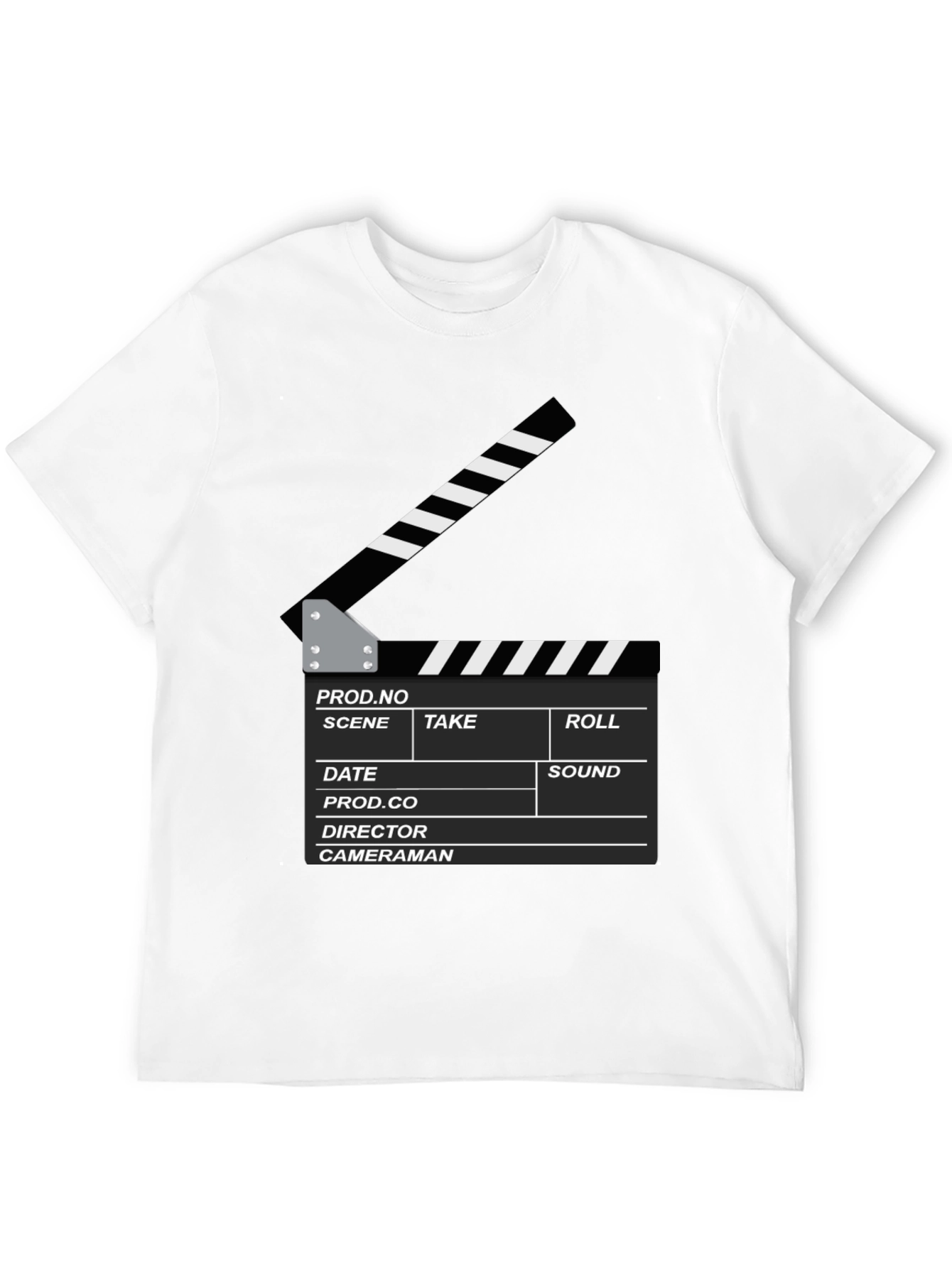 Film Slate Graphic T-Shirt - Movie Lover Tee