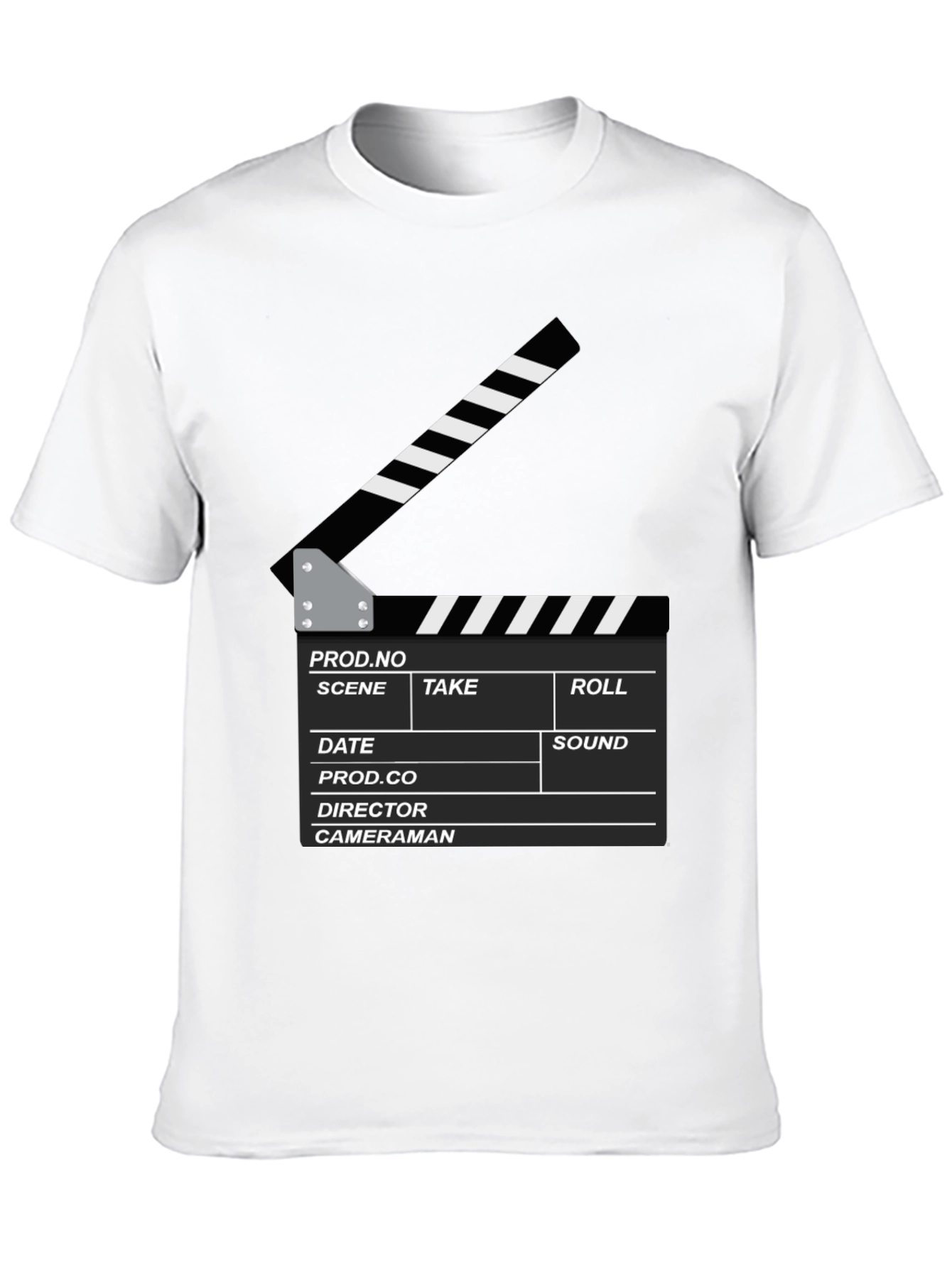 Film Slate Graphic T-Shirt - Movie Lover Tee