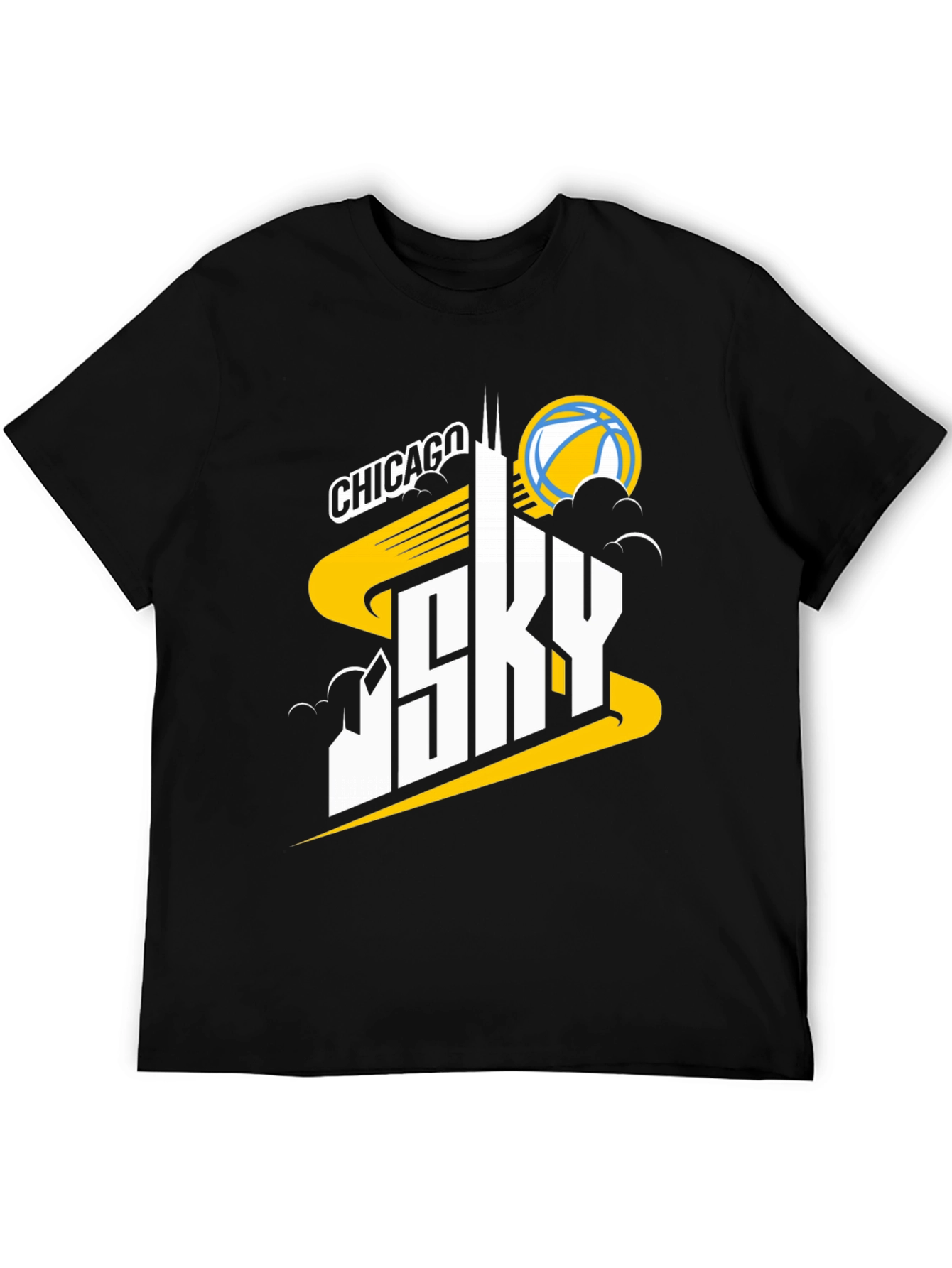 Chicago Sky Basketball Graphic T-Shirt