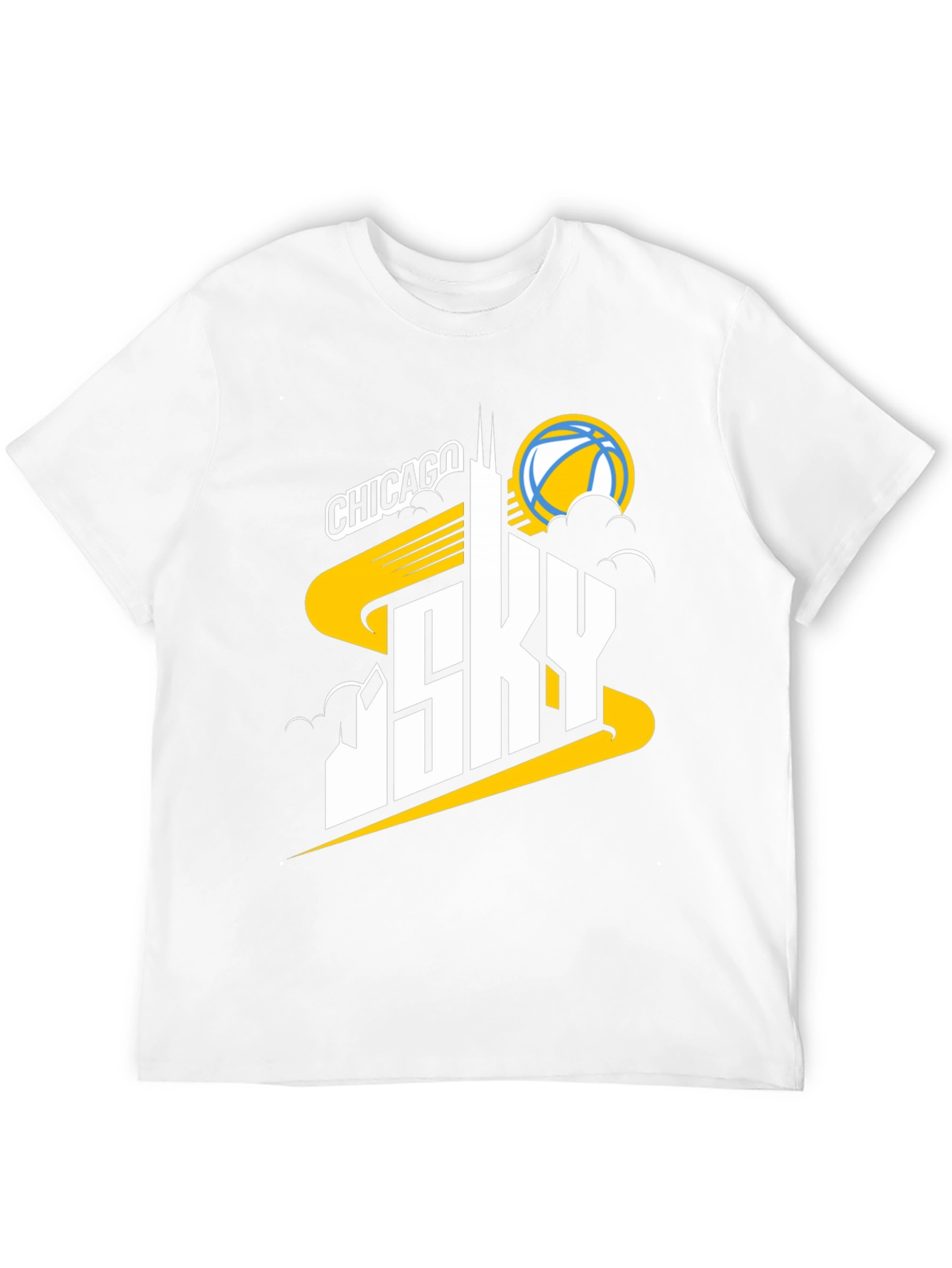 Chicago Sky Basketball Graphic T-Shirt