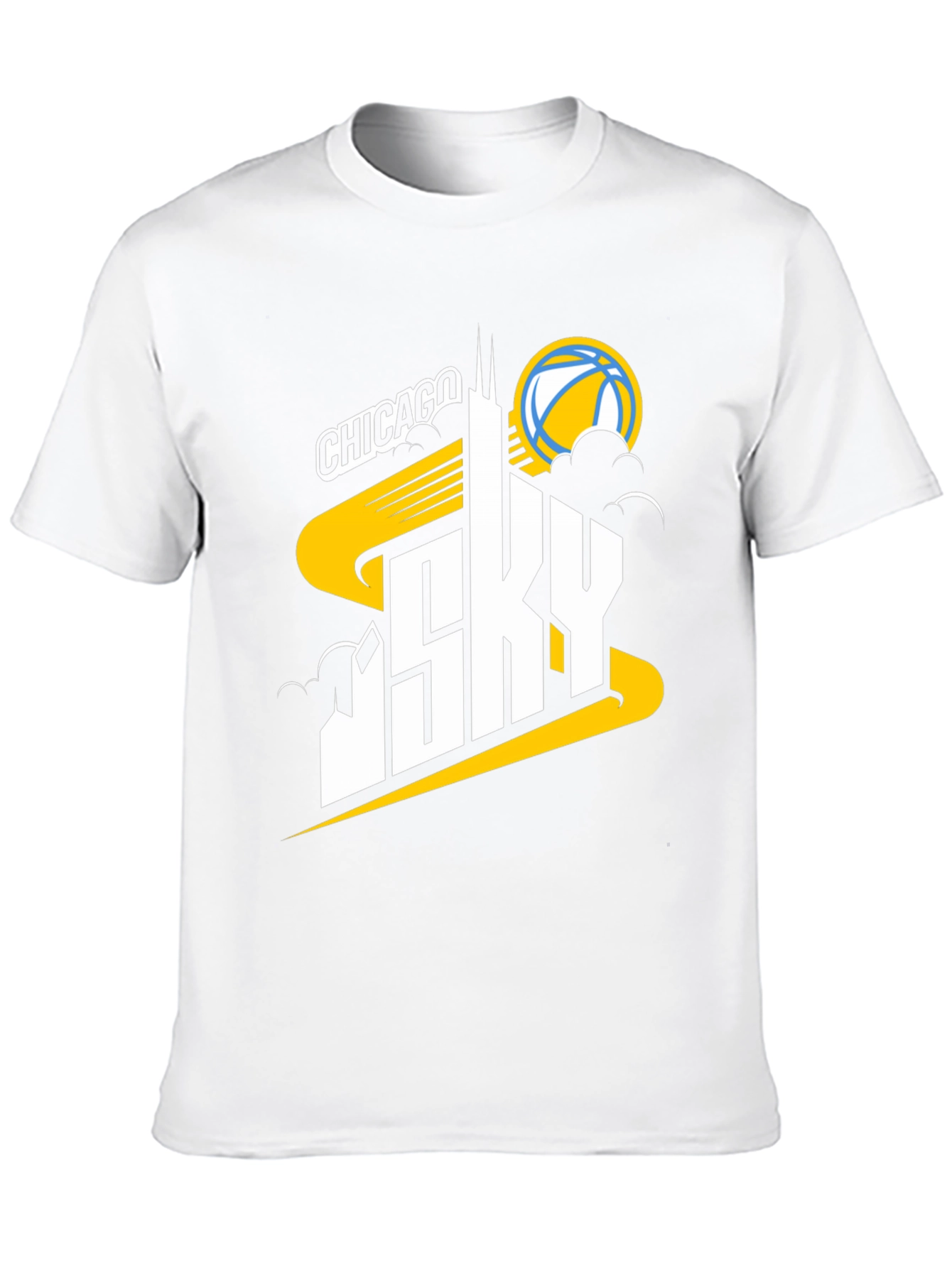 Chicago Sky Basketball Graphic T-Shirt
