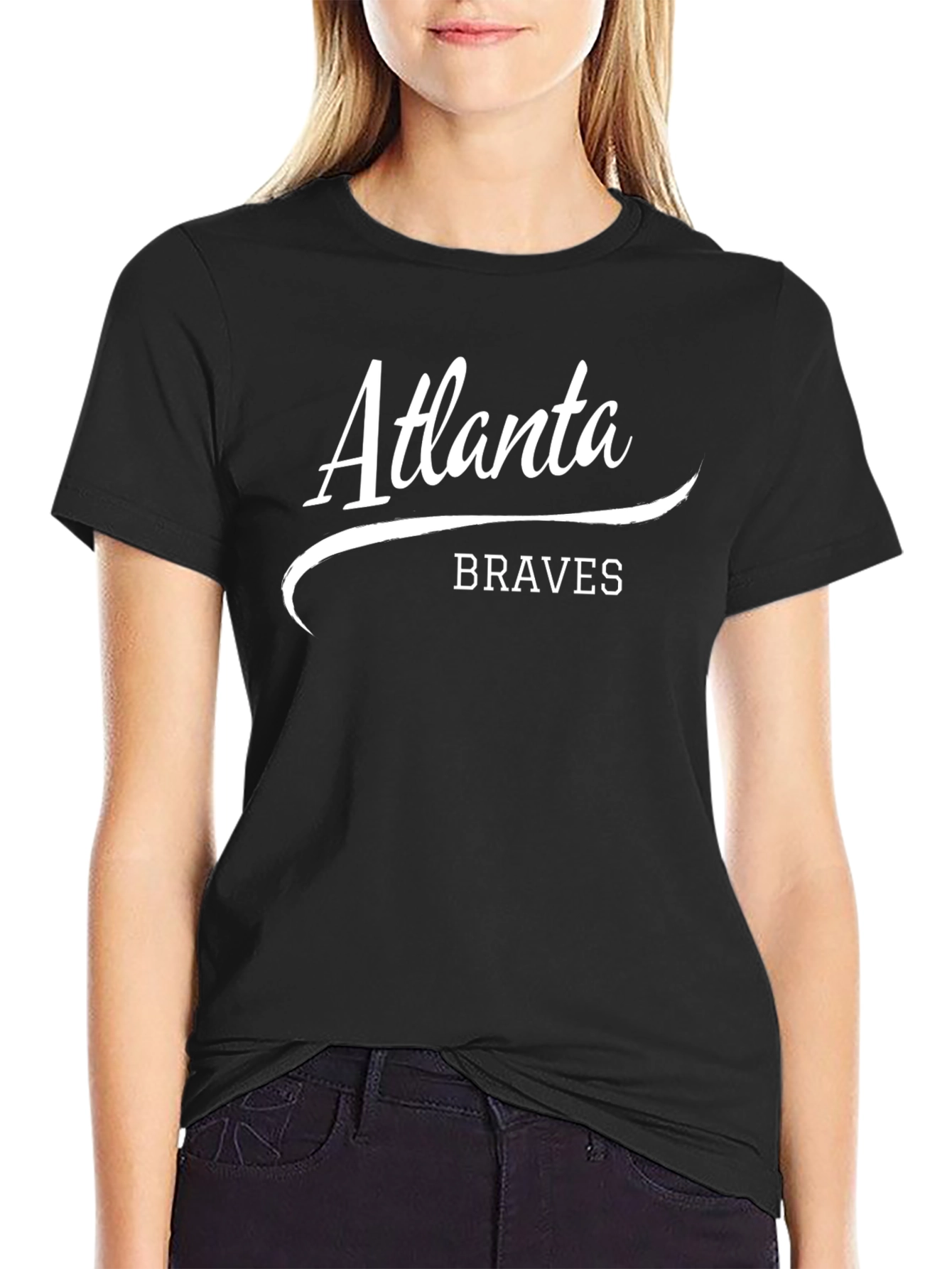 Atlanta Braves Black T-Shirt