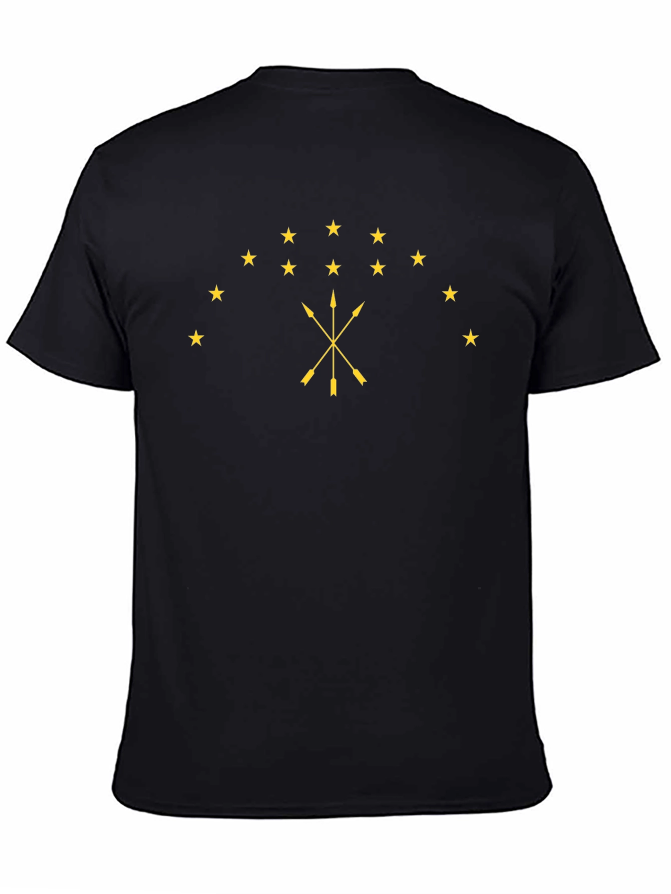 Adyghe Flag T-Shirt - Black Cotton Tee