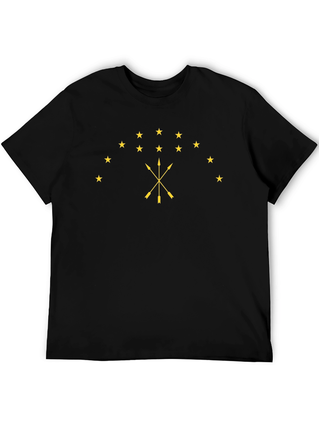 Adyghe Flag T-Shirt - Black Cotton Tee