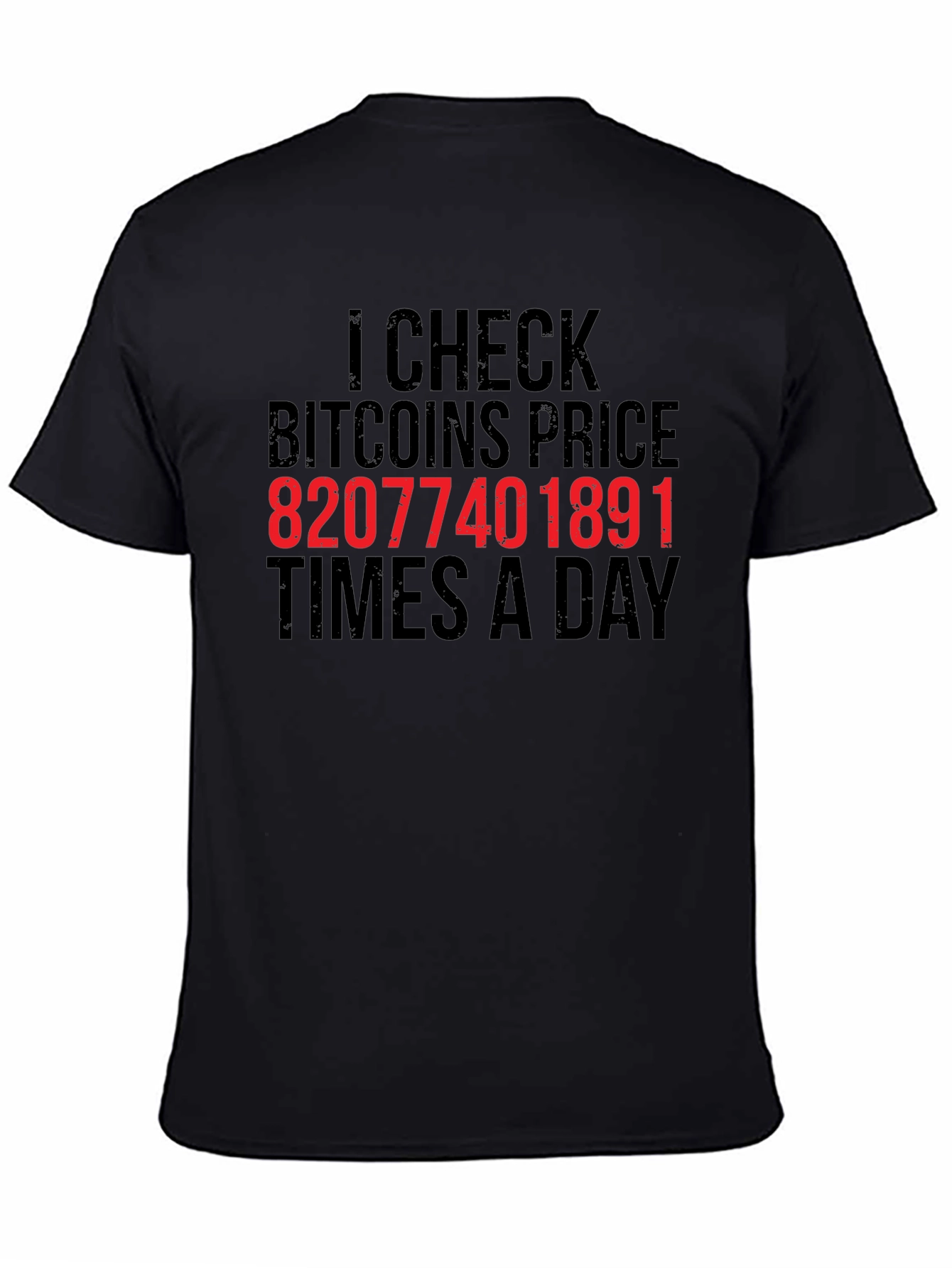 Bitcoin Price Check T-Shirt - Crypto Trader Tee