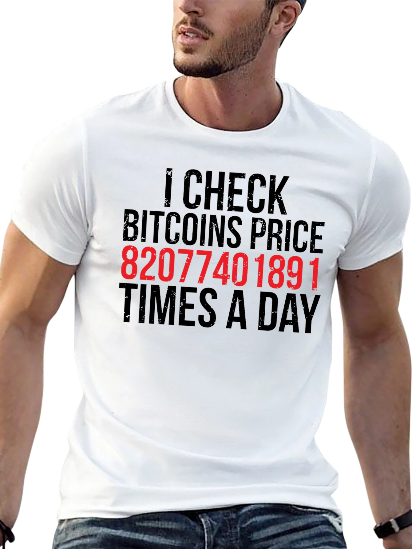 Bitcoin Price Check T-Shirt - Crypto Trader Tee