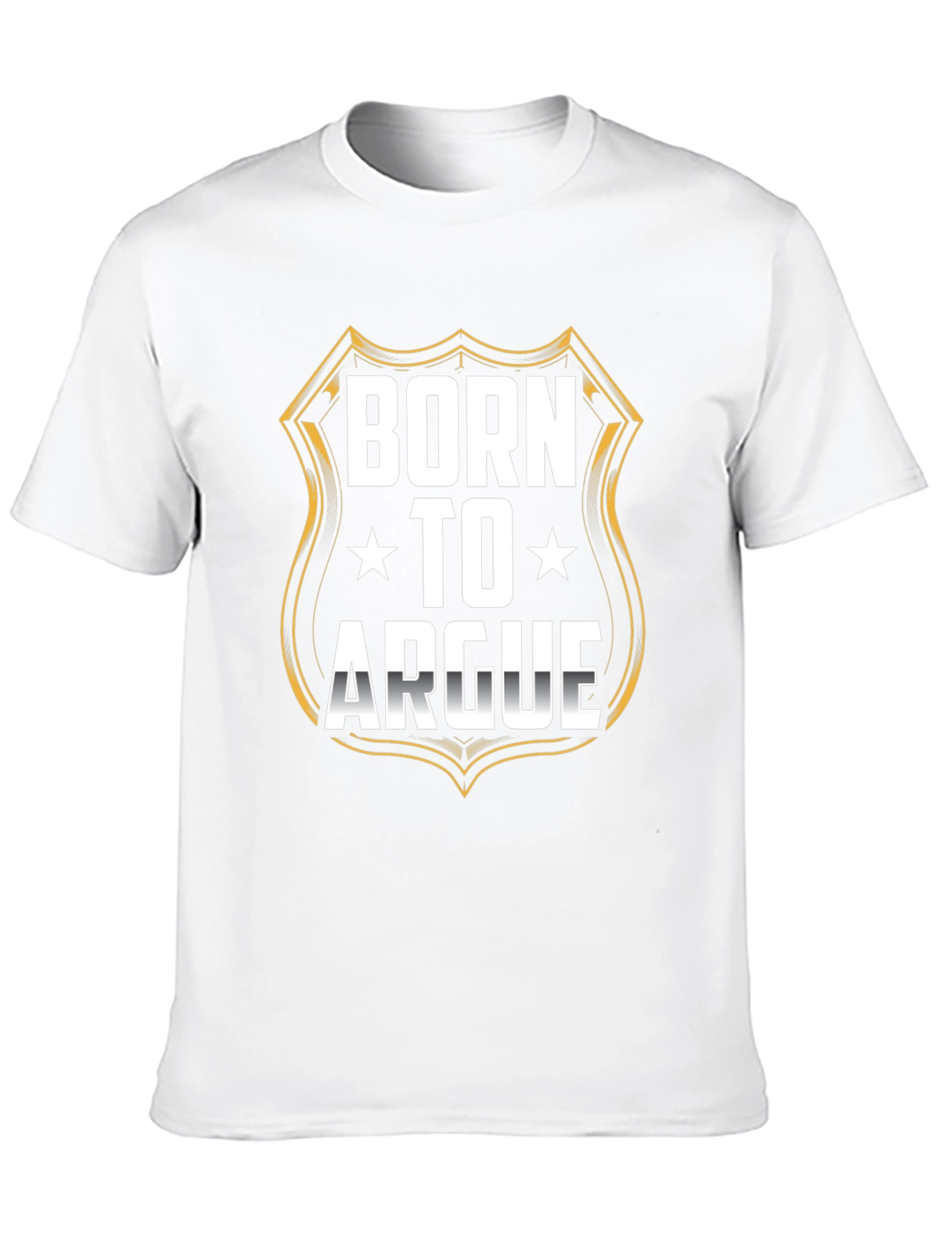 Born to Argue Graphic Tee - Black T-Shirt